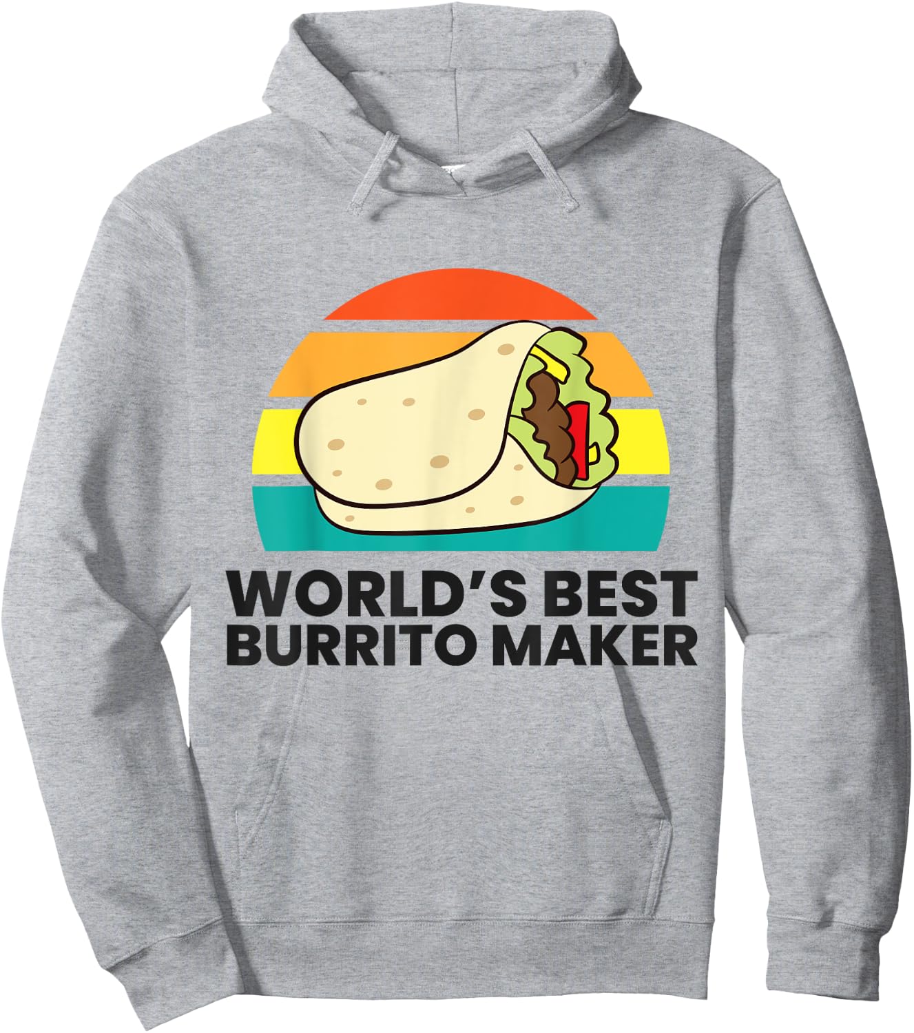 World's Best Burrito Maker Hoodie - Hoodie | Ash