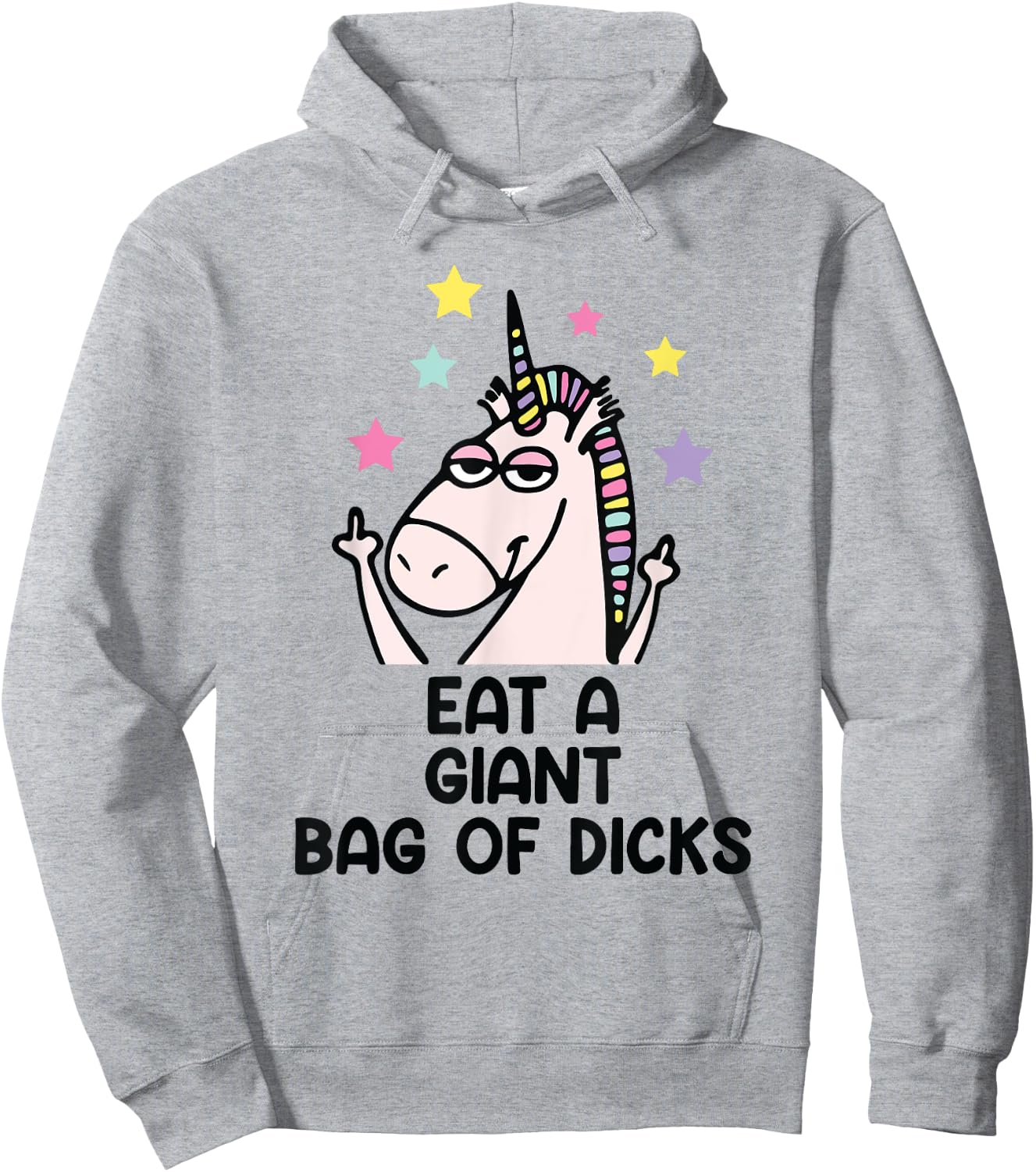 Eat a giant bag of tails unicorn Hoodie - Hoodie | Ash