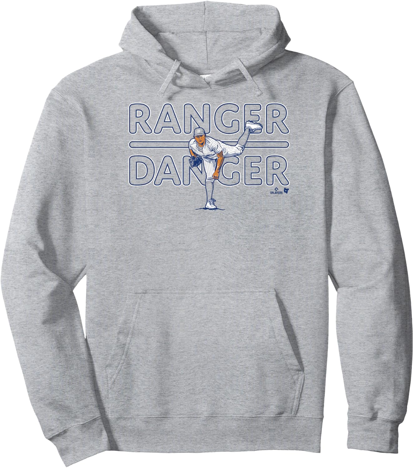 Ranger Suárez - Ranger Danger - Philadelphia Baseball Hoodie - Hoodie | Ash