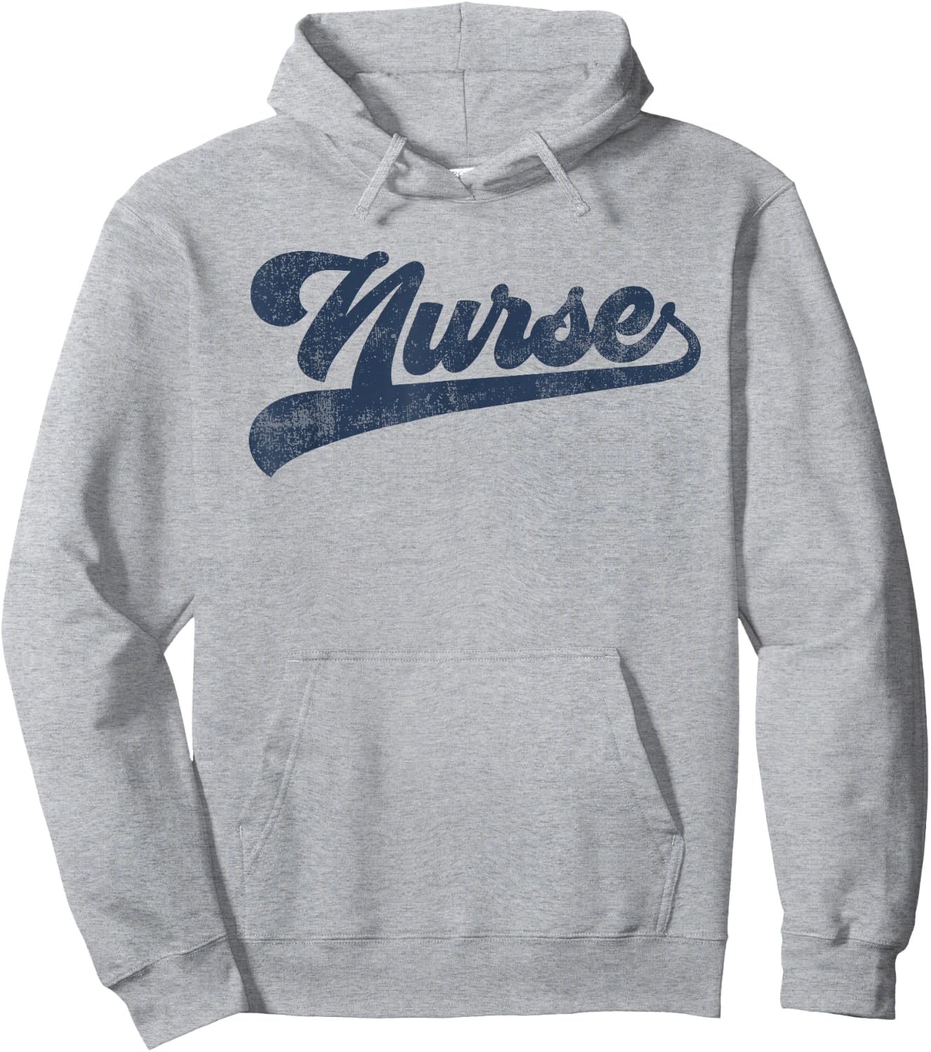 Nurse Cute Vintage Graphic Nursing Hoodie - Hoodie | Ash