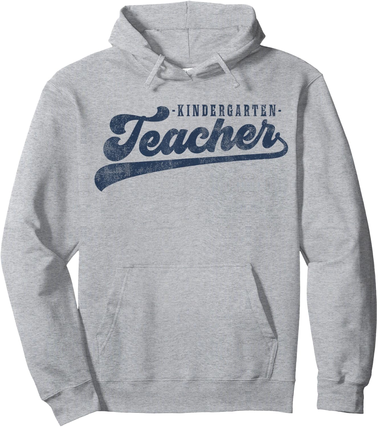 Kindergarten Teacher Vintage Graphic Kindergarten Teacher Hoodie - Hoodie | Ash