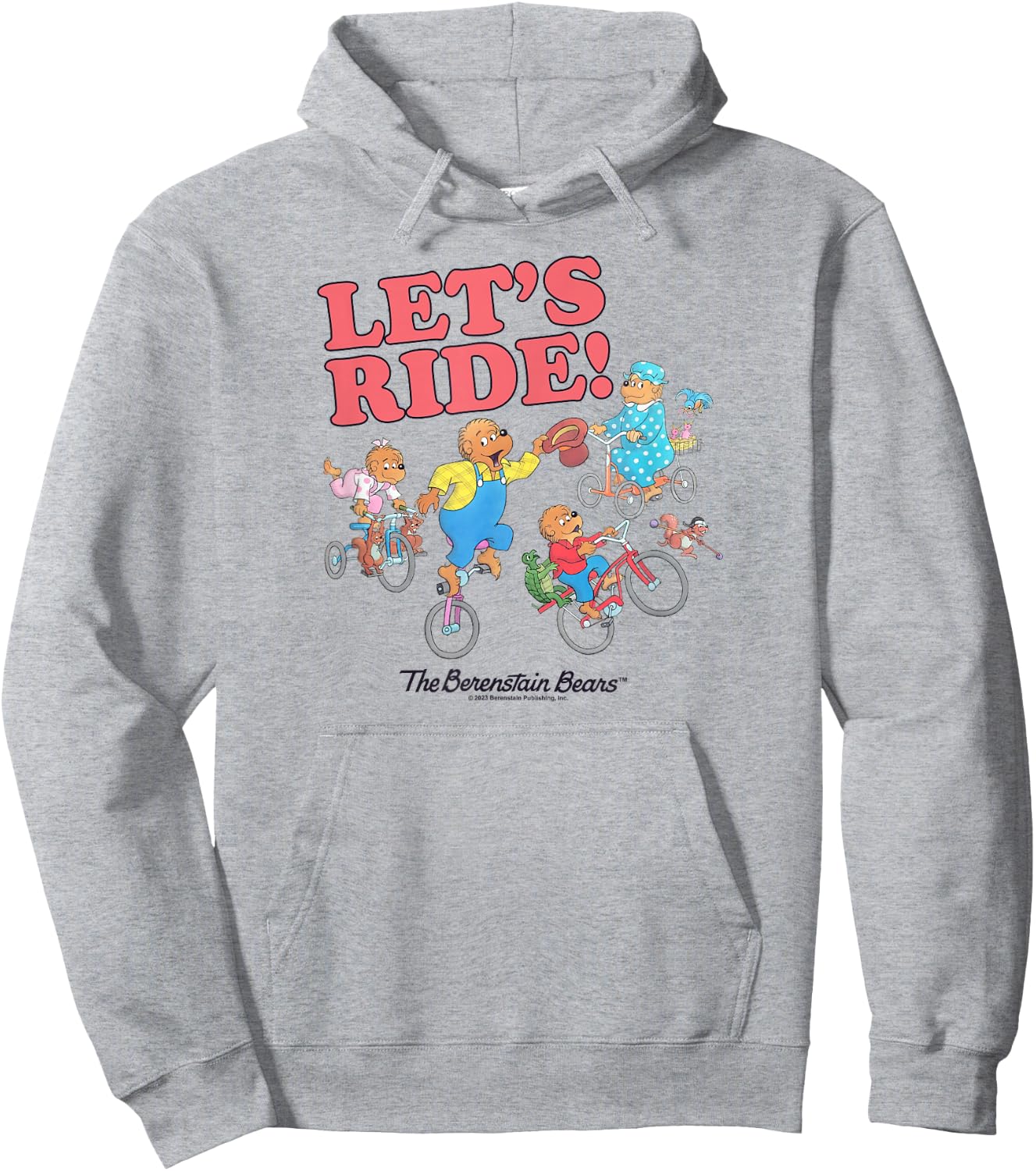 The Berenstain Bears The Berenstain Bears Let's Ride Hoodie - Hoodie | Ash