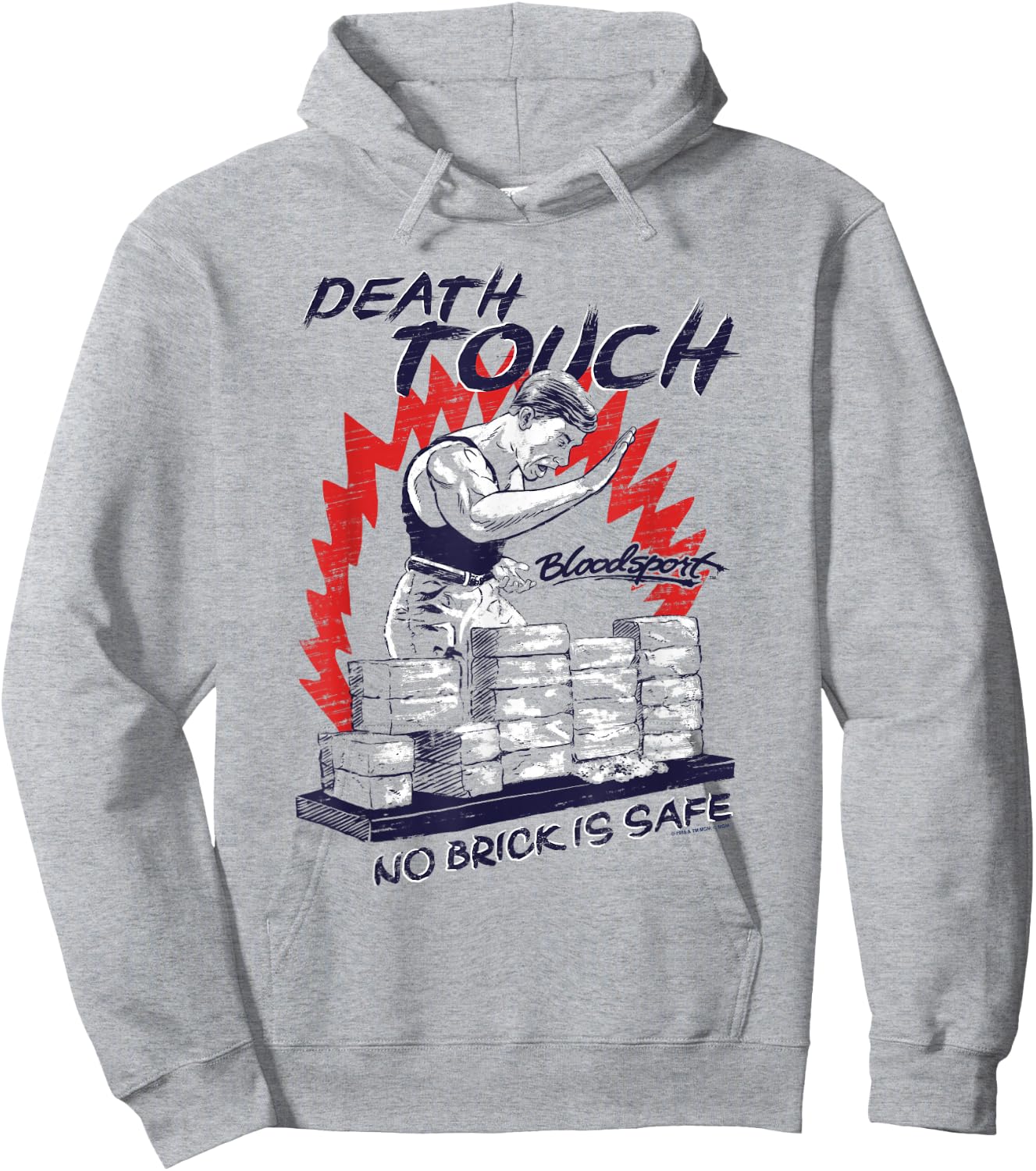 Bloodsport Death Touch Hoodie - Hoodie | Ash