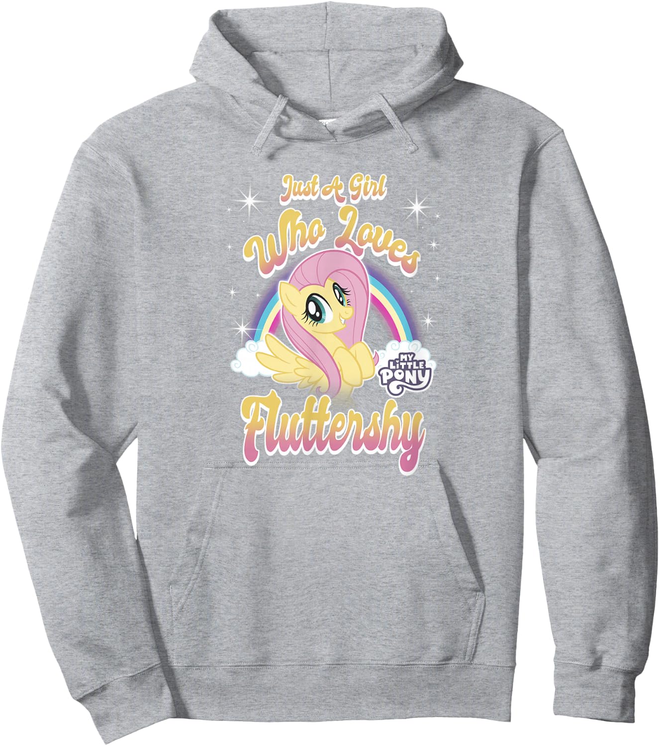 My Little Pony: Friendship Is Magic Girl Loves Fluttershy Hoodie - Hoodie | Ash