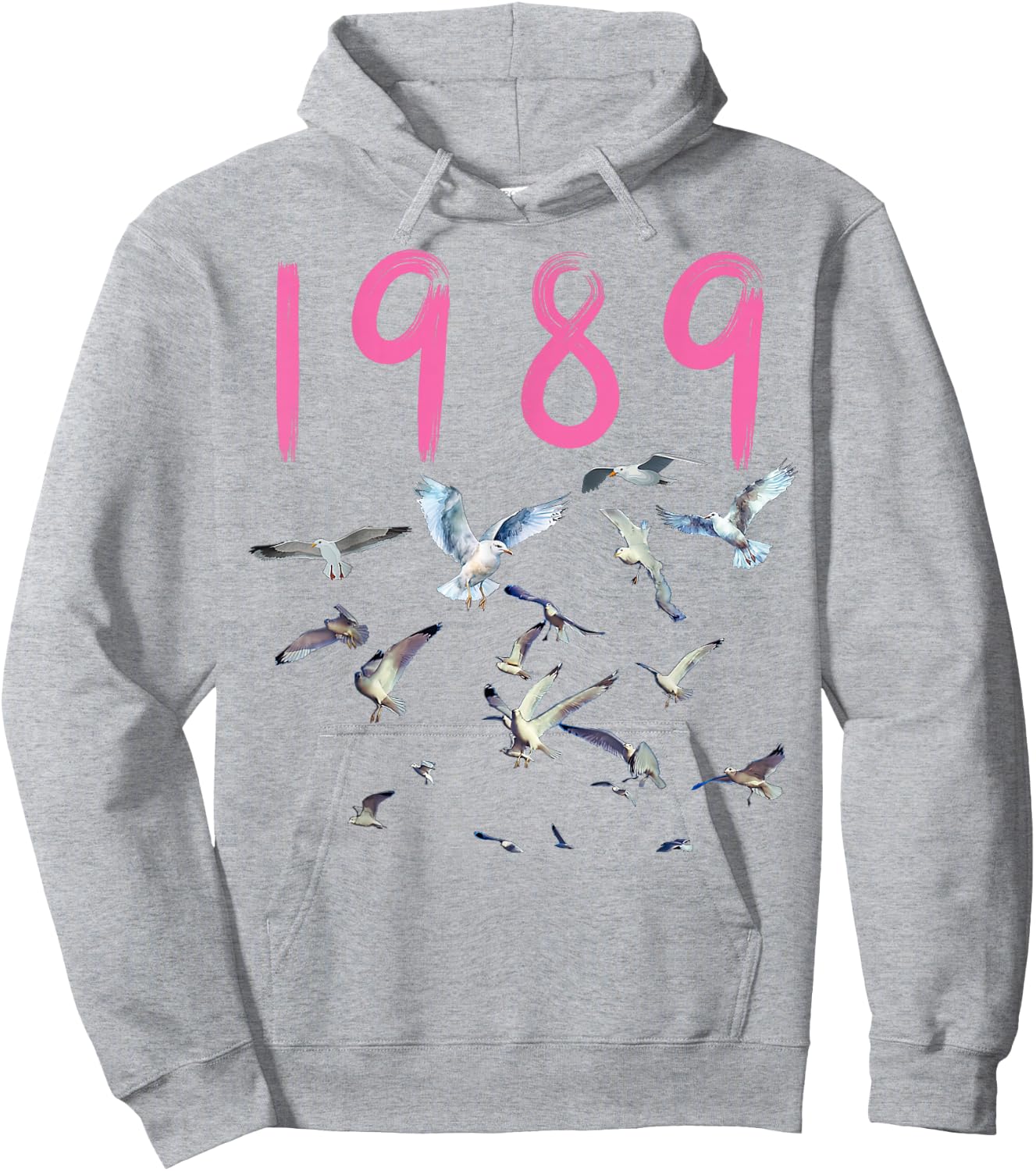 Seagull in the Sky 1989 Hoodie - Hoodie | Ash