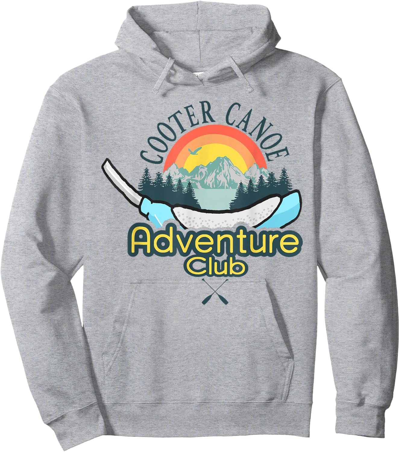 Cooter Canoe Purewick Funny Nursing ICU ED ER Med Surg Nurse Hoodie - Hoodie | Ash