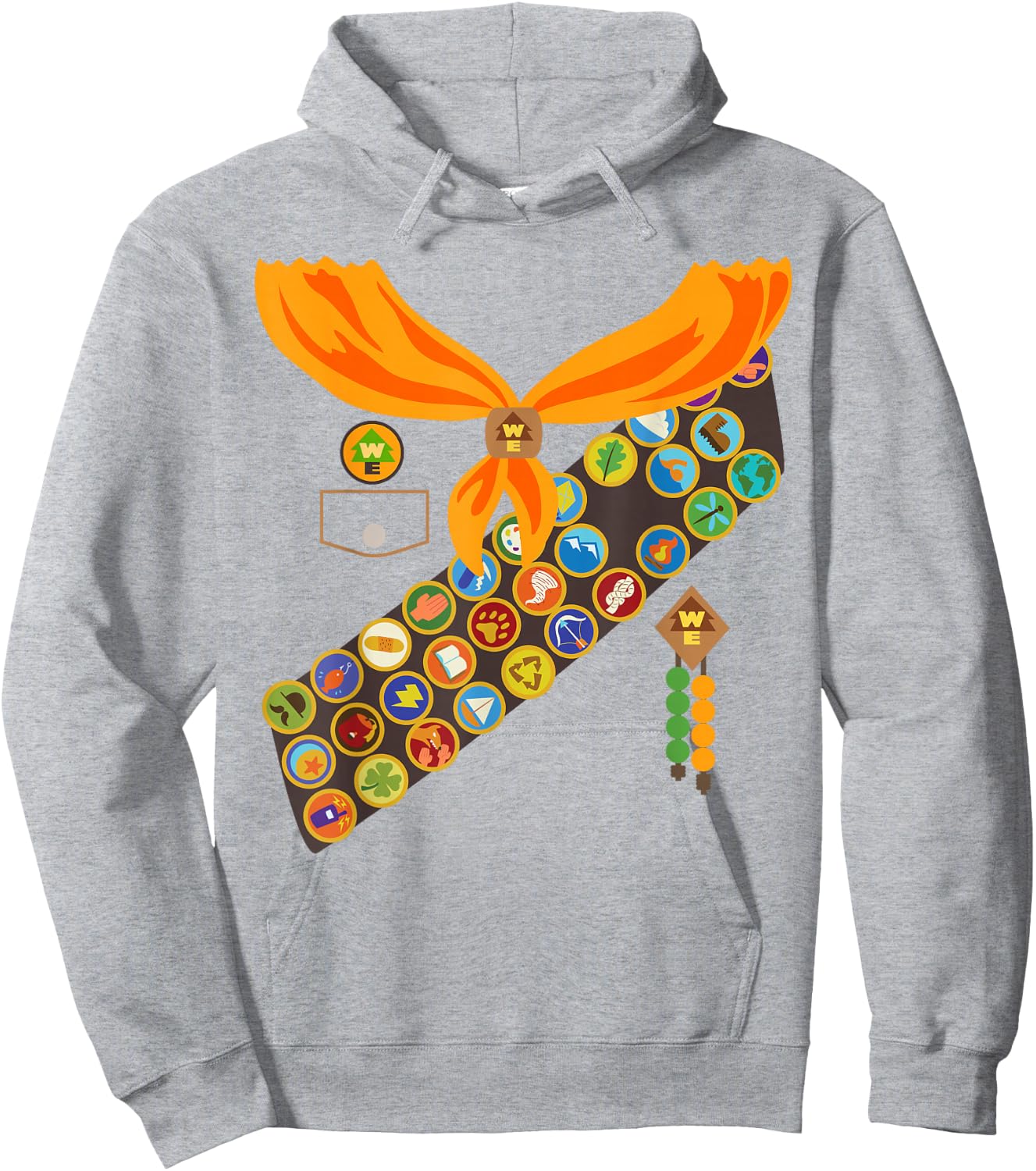 Disney and Pixar's Up Russell Halloween Costume Small Hoodie - Hoodie | Ash