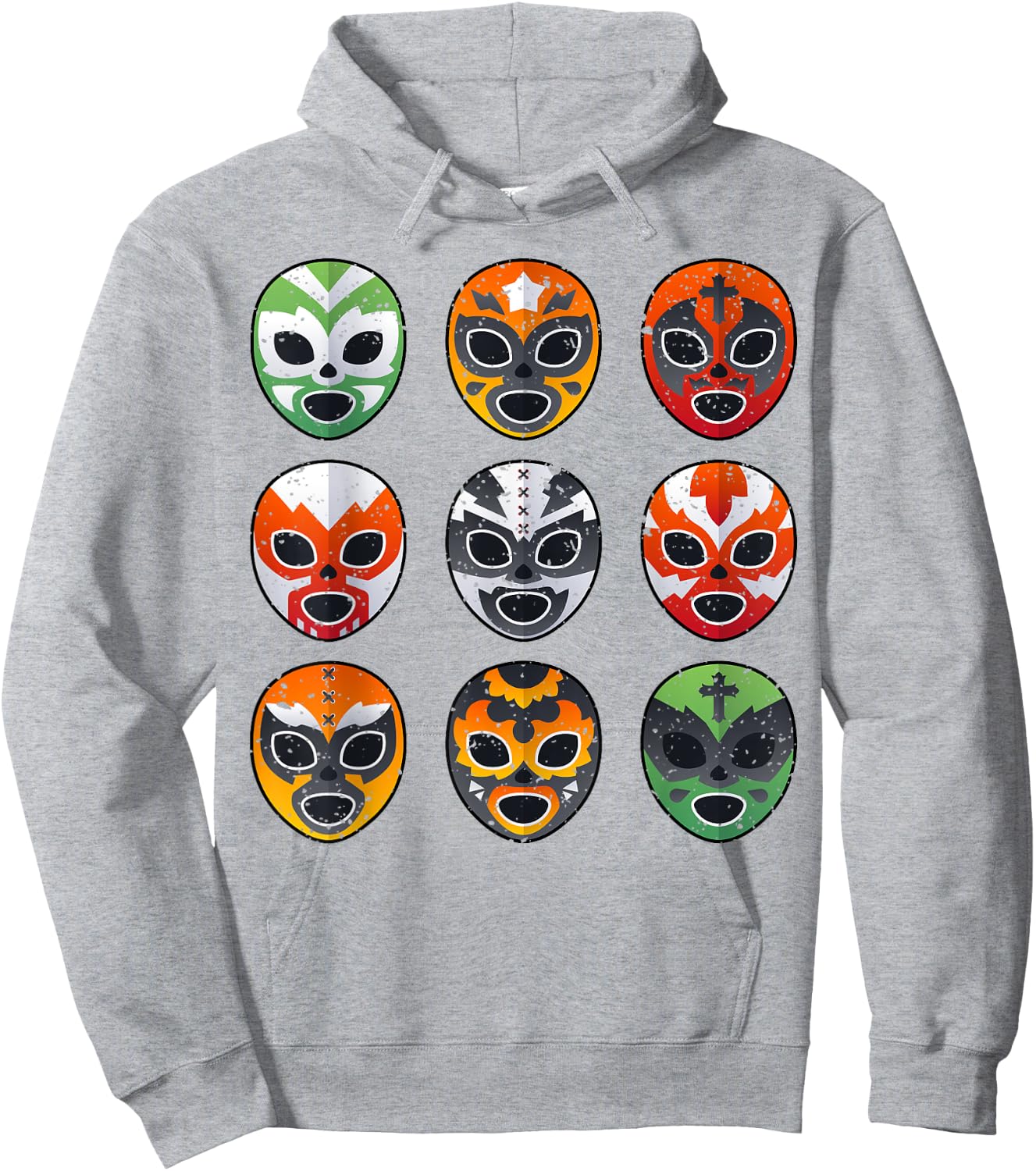 Lucha Libre Wrestling Mask Cinco De Mayo Mexican Boy Toddler Hoodie - Hoodie | Ash