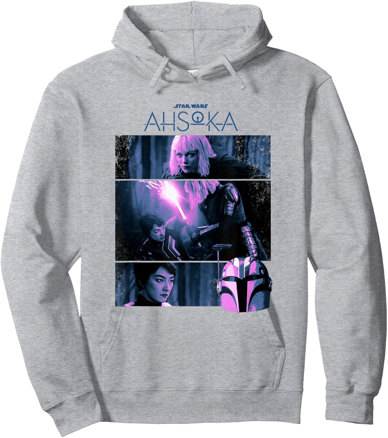 Star Wars: Ahsoka Sabine Wren vs. Shin Hati Battle Panels Hoodie - Hoodie | Ash