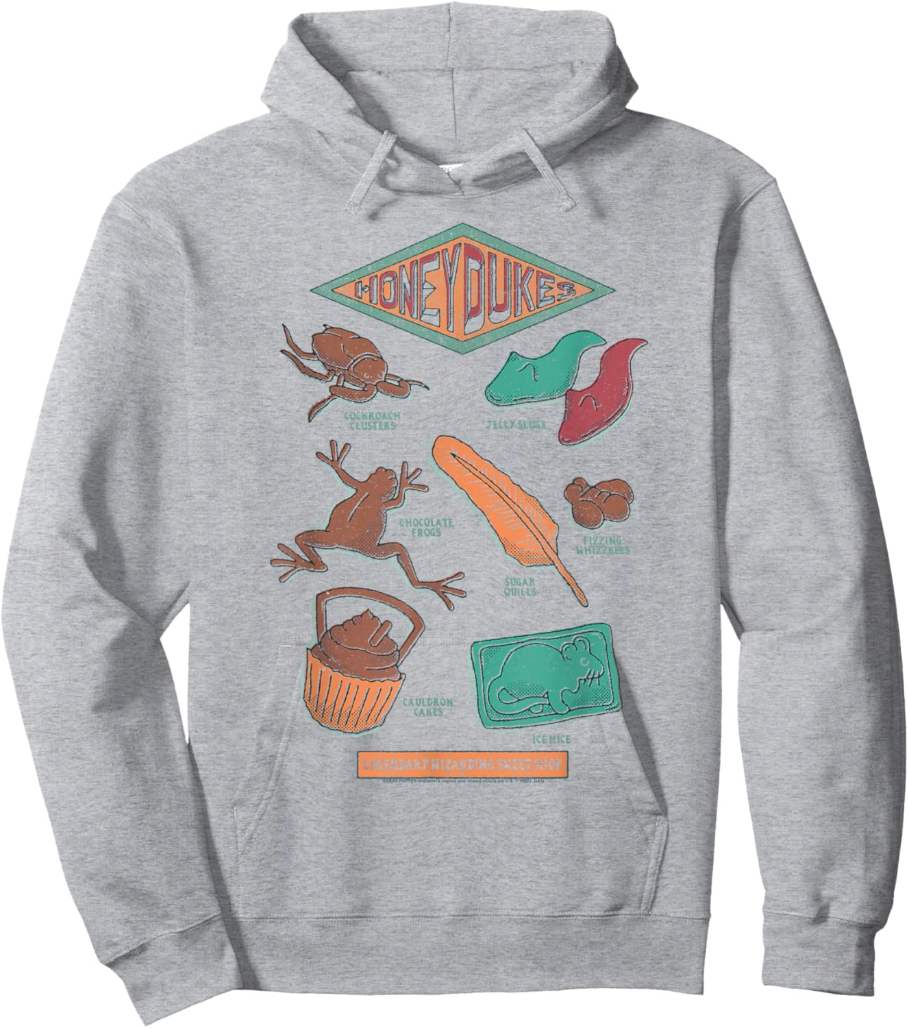 Harry Potter Honey Dukes Products Sweet Shop Vintage Hoodie - Hoodie | Ash