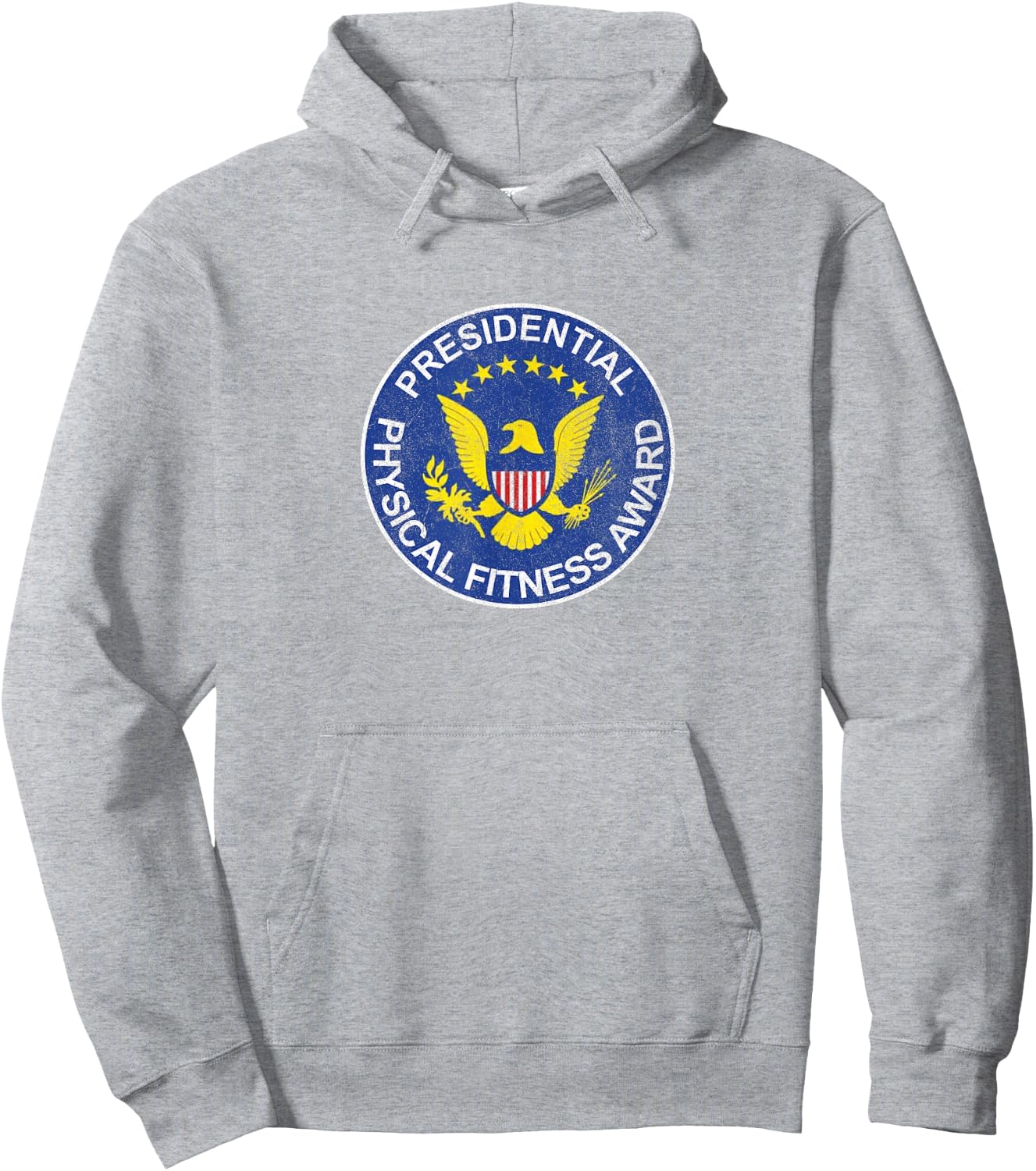 Presidential Physical Fitness Award Retro Old School Classic Hoodie - Hoodie | Ash