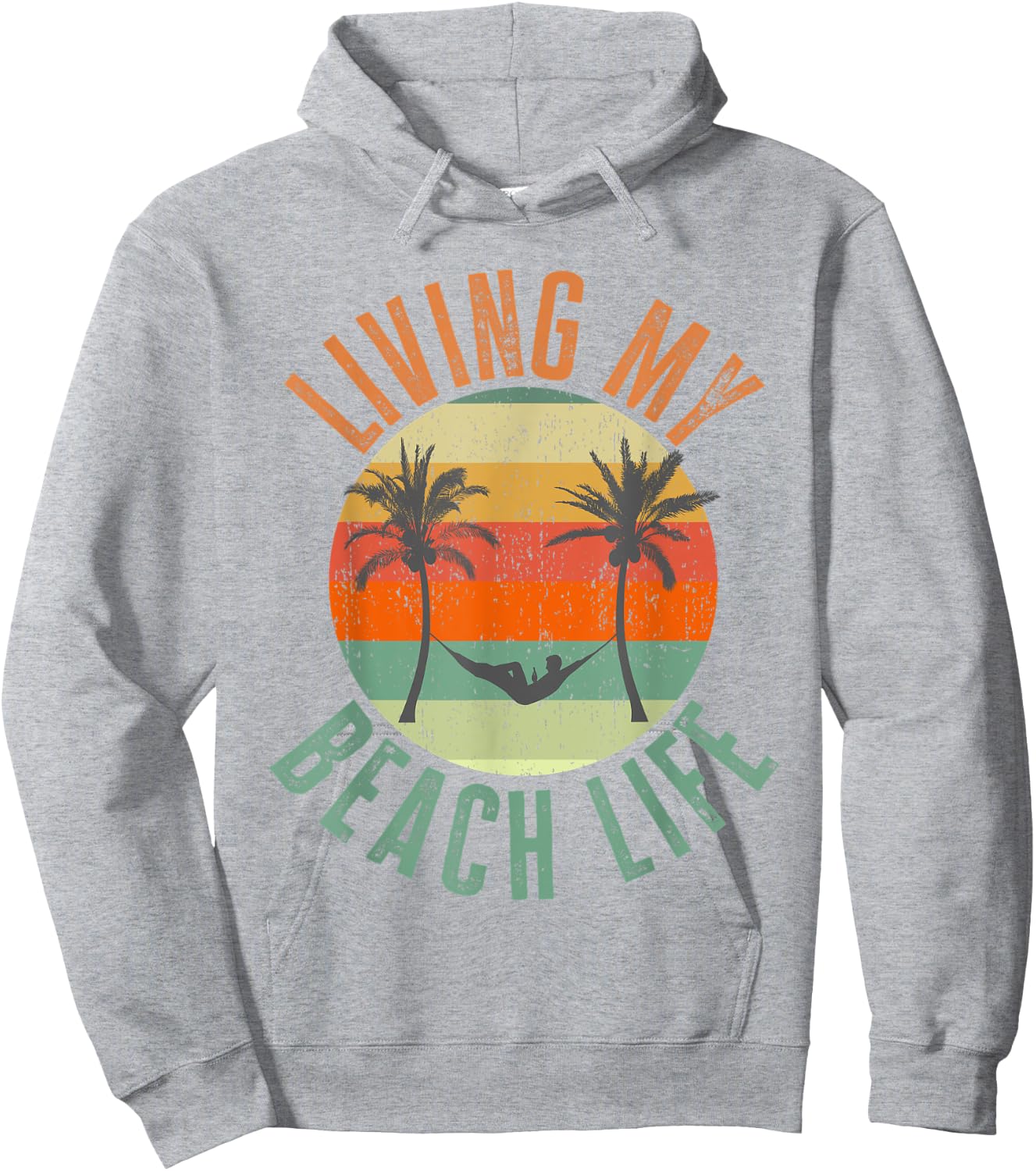 Living my Beach Life 2022 Women Hoodie - Hoodie | Ash