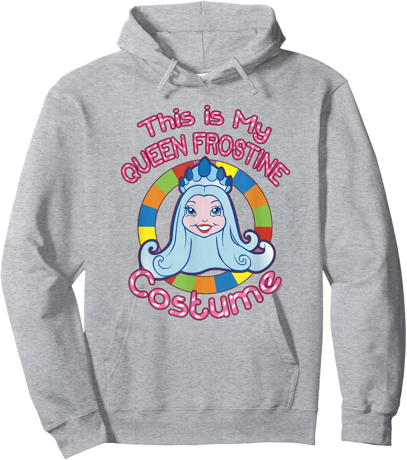 Candy Land Halloween This Is My Queen Frostine Costume Hoodie - Hoodie | Ash
