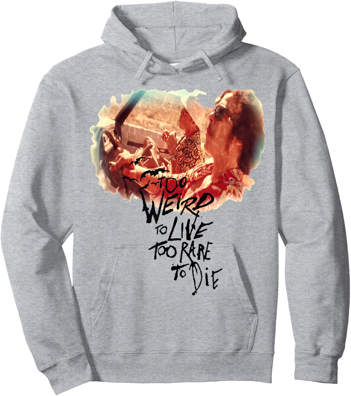 Fear and Gonzo Loathing 2.0 Hoodie - Hoodie | Ash