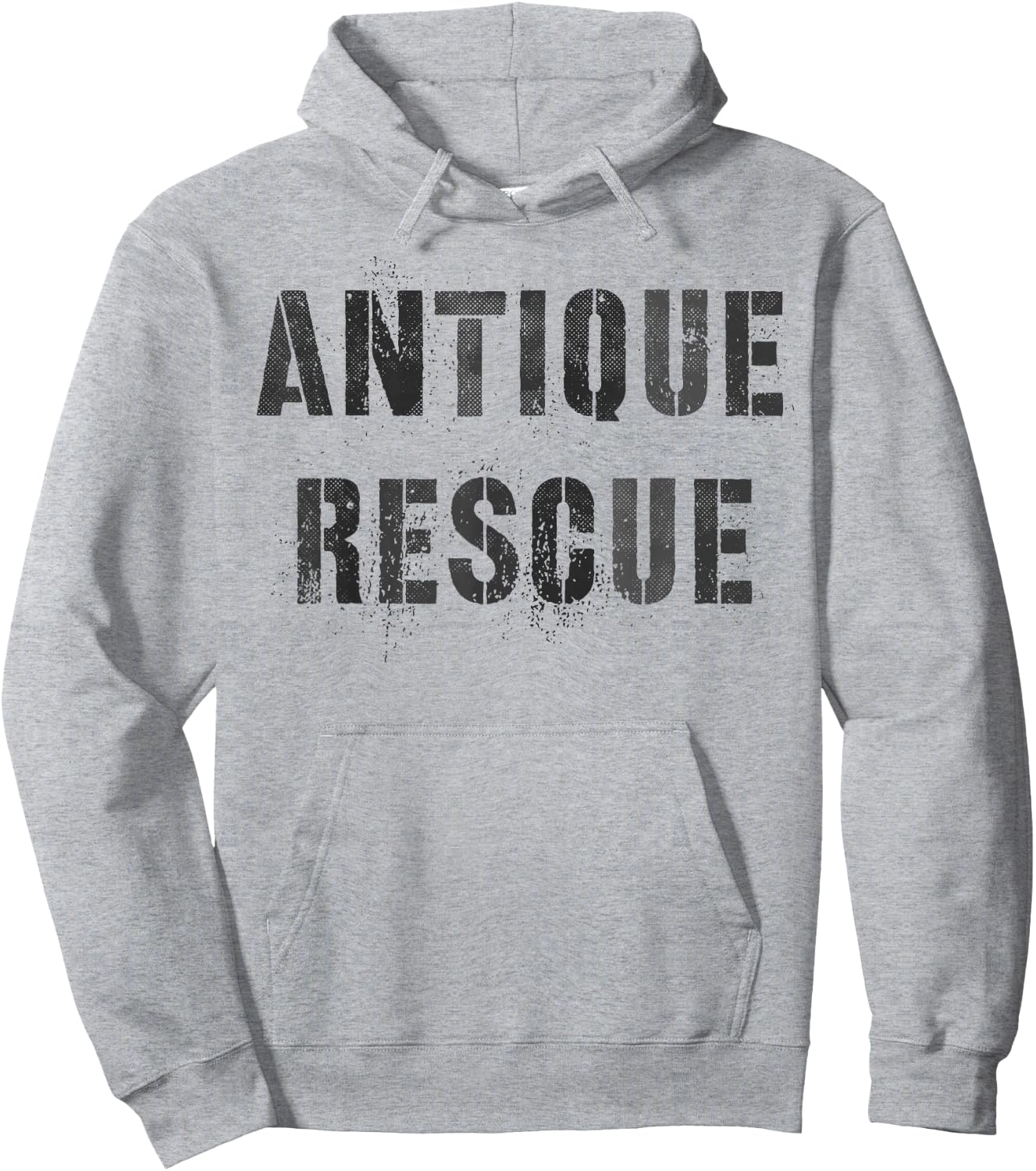 Funny ANTIQUE RESCUE Antiquarian Collectors of Antiquities Hoodie - Hoodie | Ash