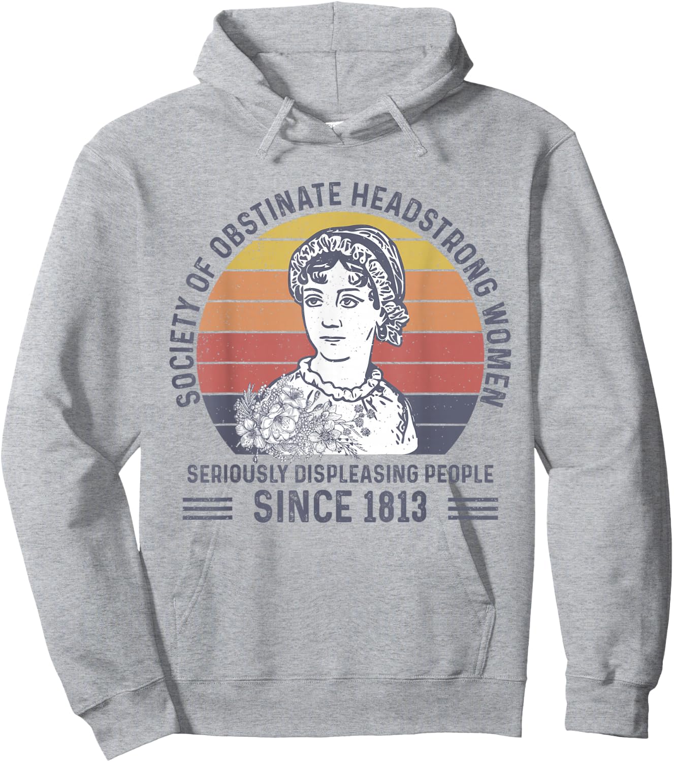Society Of Obstinate Headstrong Women Bookworm Novelist Hoodie - Hoodie | Ash