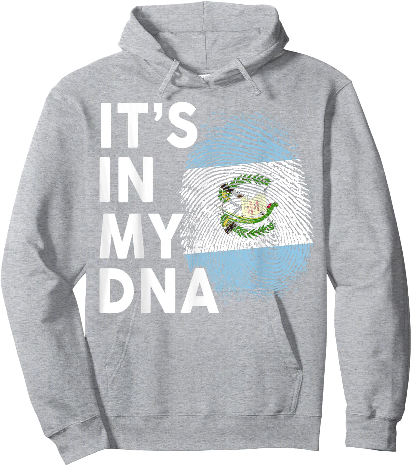 Guatemala Flag My DNA Hispanic Heritage Guatemalan Kid Women Hoodie - Hoodie | Ash