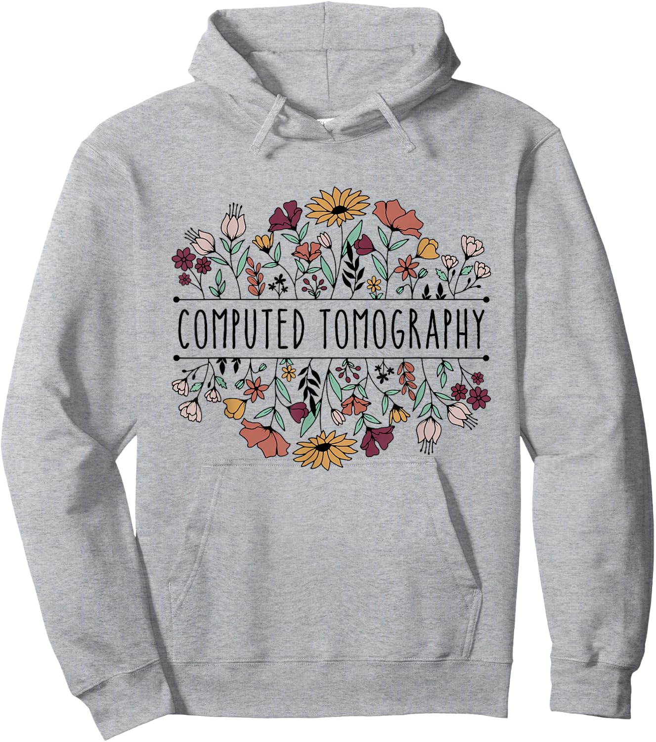 Computed Tomography CT Technologist CT Tech Hoodie - Hoodie | Ash