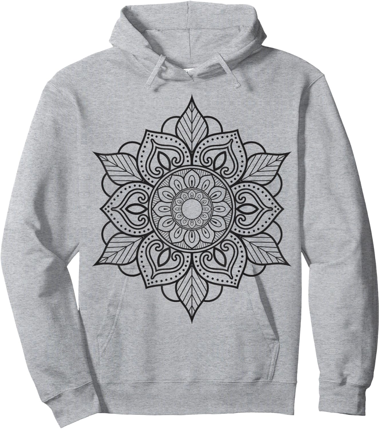 Mandala Hoodie - Hoodie | Ash