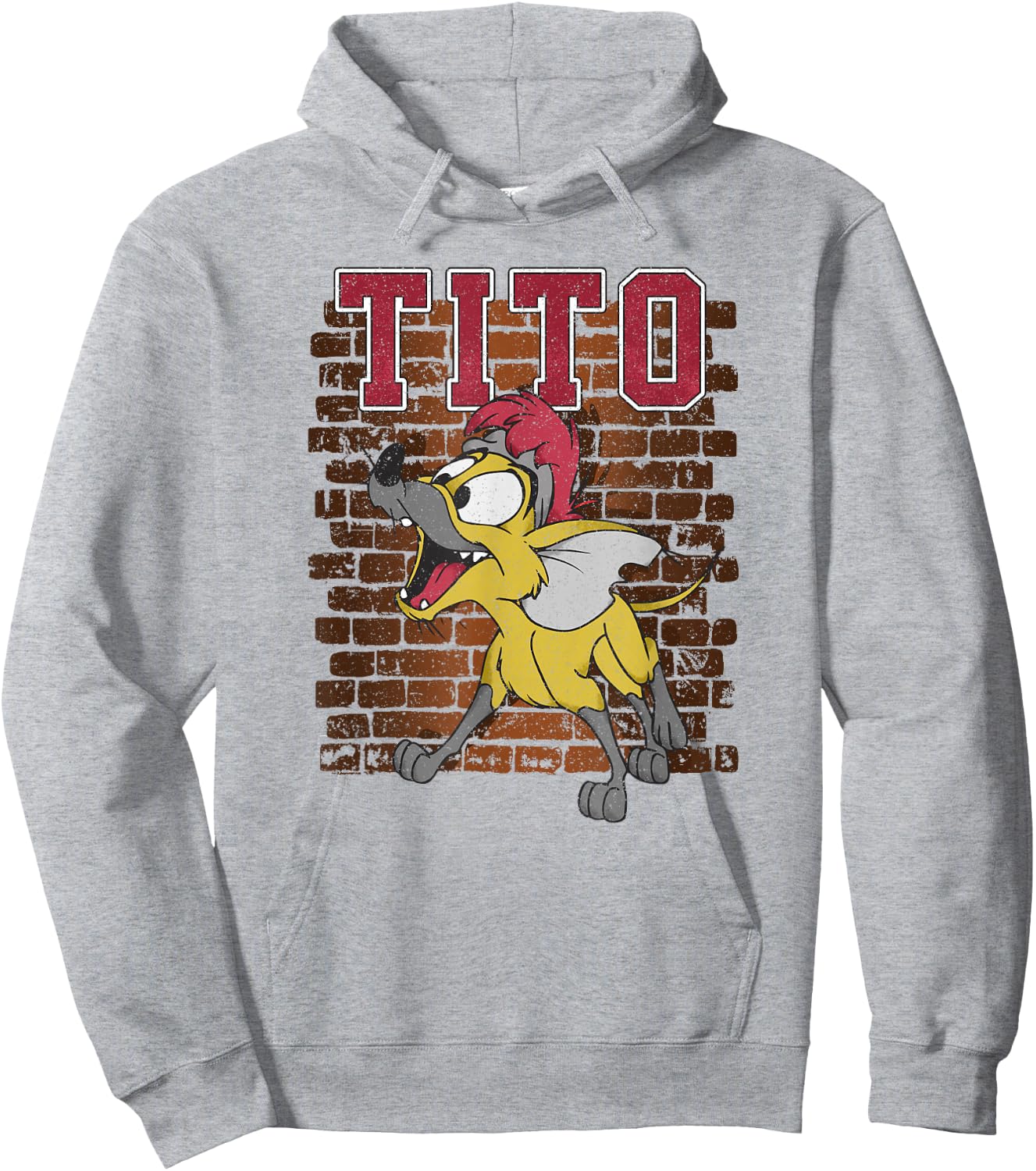 Disney Oliver & Company Tito Funny Chihuahua Street Portrait Hoodie - Hoodie | Ash