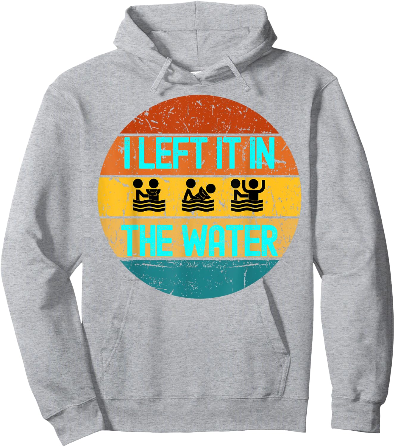 I Left It In The Water Baptism for Baptized Adults or youth Hoodie - Hoodie | Ash