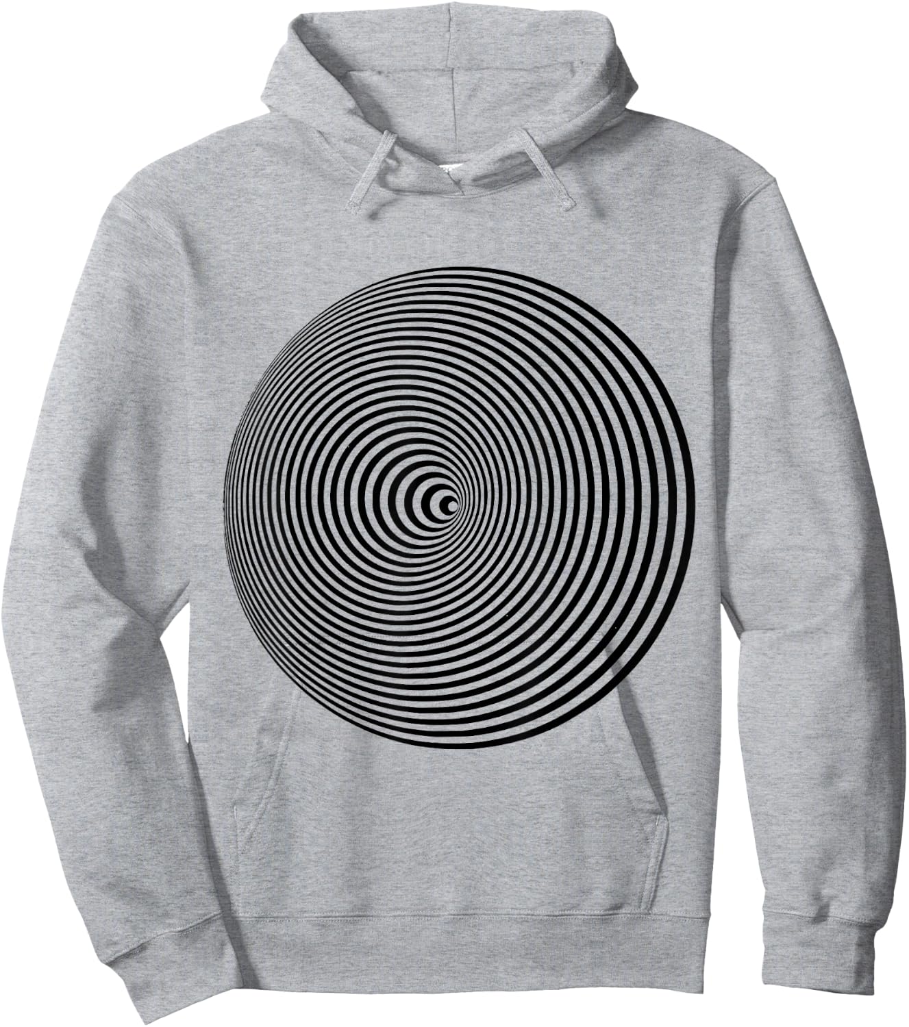 Optical Illusion Hoodie - Hoodie | Ash