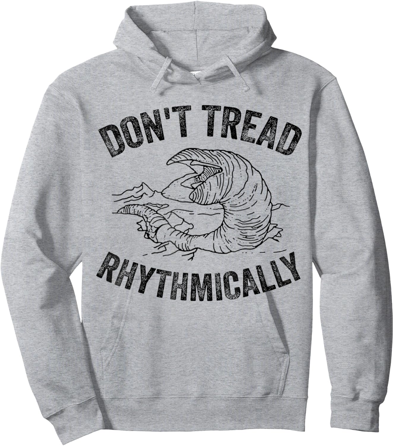 Don't Tread Rhythmically Apparel Women Hoodie - Hoodie | Ash