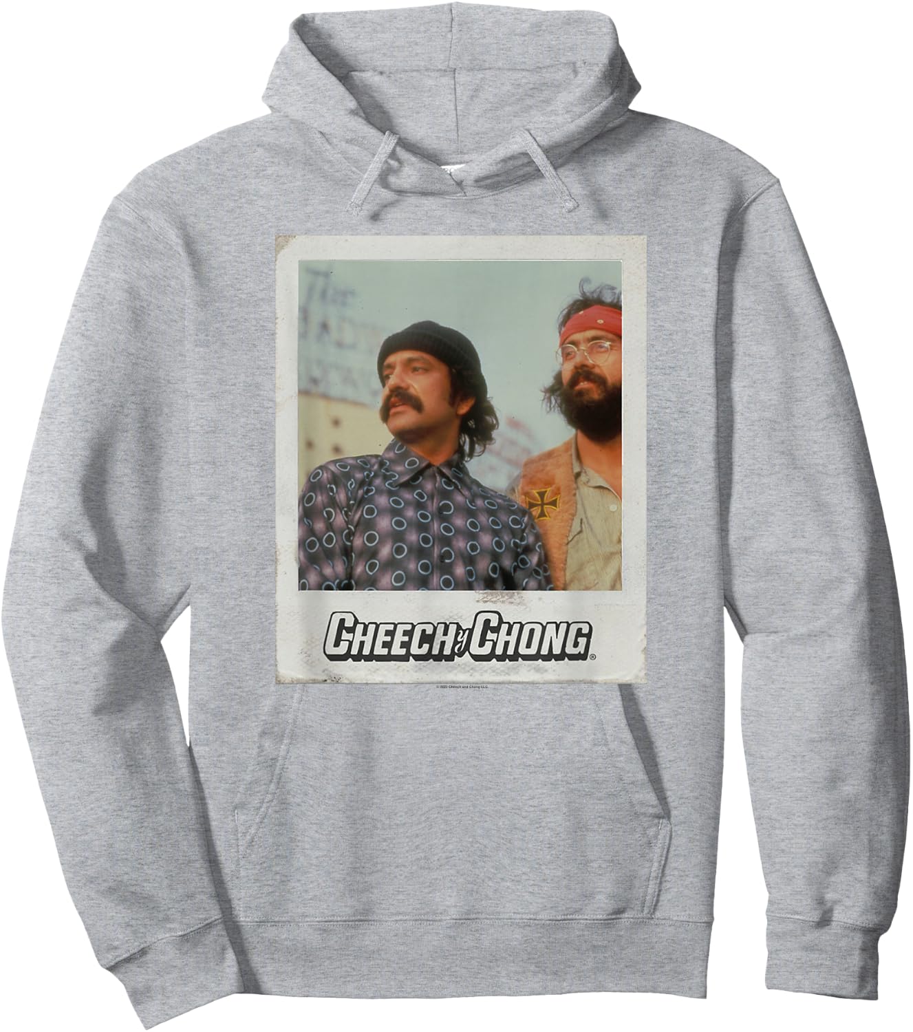 Cheech & Chong's Next Movie Scene Polaroid Picture Hoodie - Hoodie | Ash