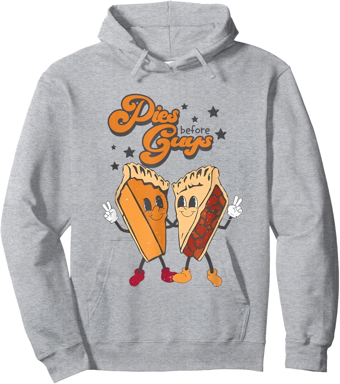 Pies Before Guys Girls Kids Toddler Thanksgiving Hoodie - Hoodie | Ash