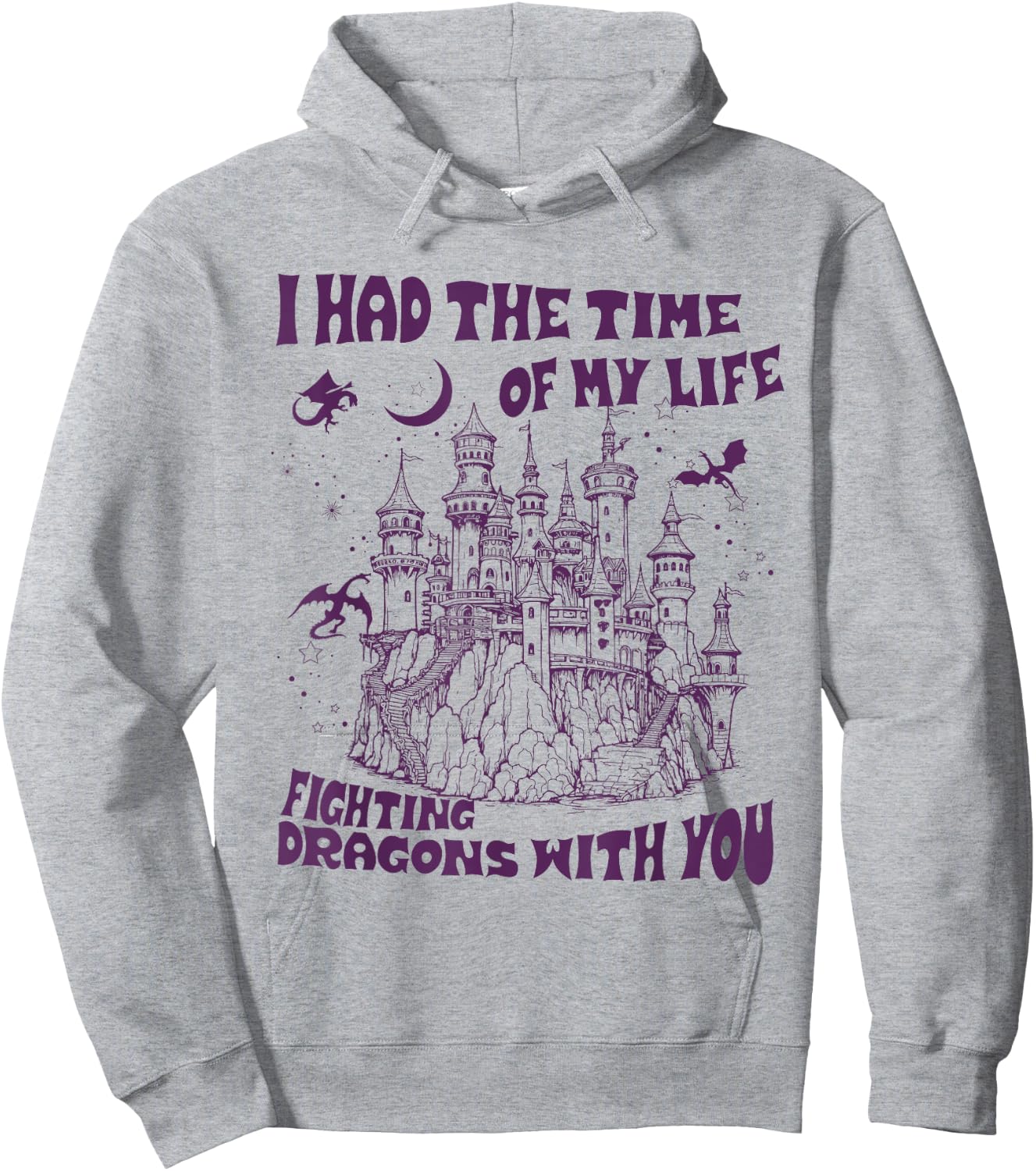 Vintage I Had the Time of My Life Fighting Dragons With You Hoodie - Hoodie | Ash