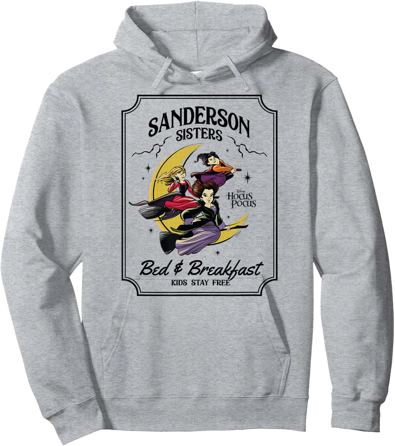 Hocus Pocus - Sanderson Sisters Bed & Breakfast Hoodie - Hoodie | Ash