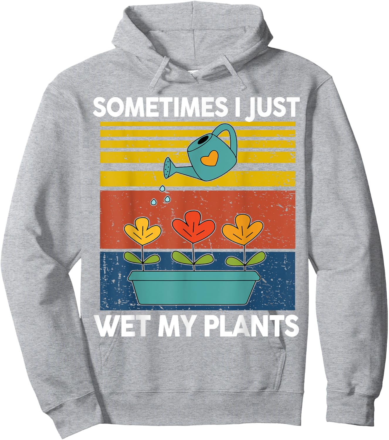 Garden-Shirt Sometime I Just Wet My Plant Funny Mom Women Hoodie - Hoodie | Ash