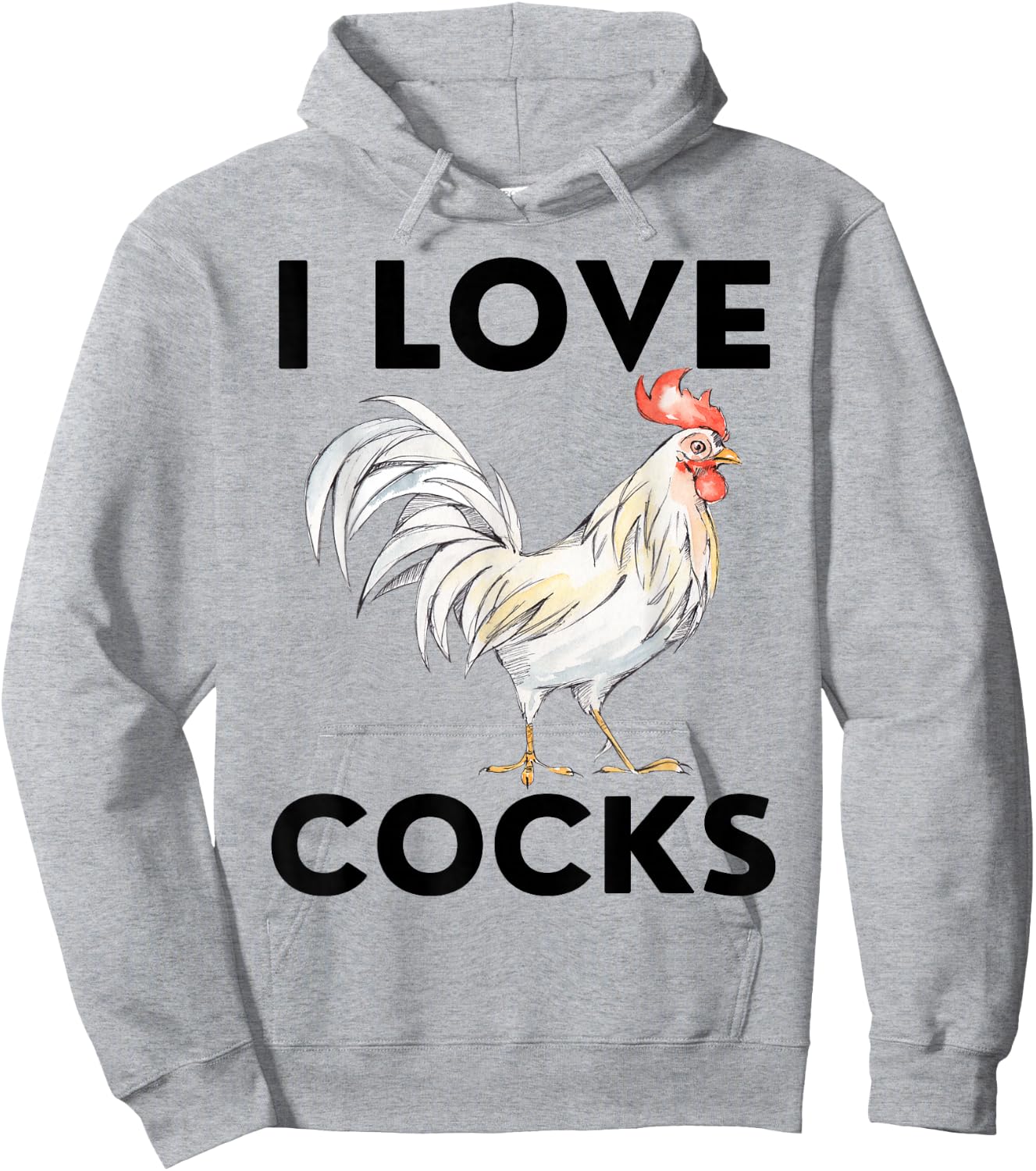 Yes I Talk To Chickens Farmer Life Chicken Lover I Love Cock Hoodie - Hoodie | Ash