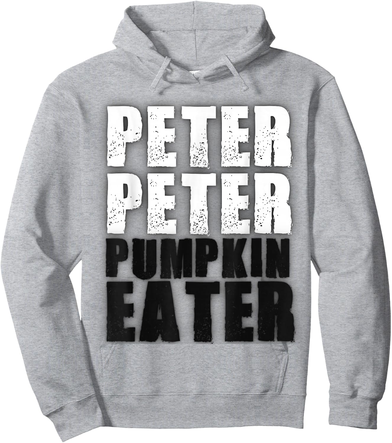 Peter Pumpkin Eater Halloween Matching Couples Costume Hoodie - Hoodie | Ash