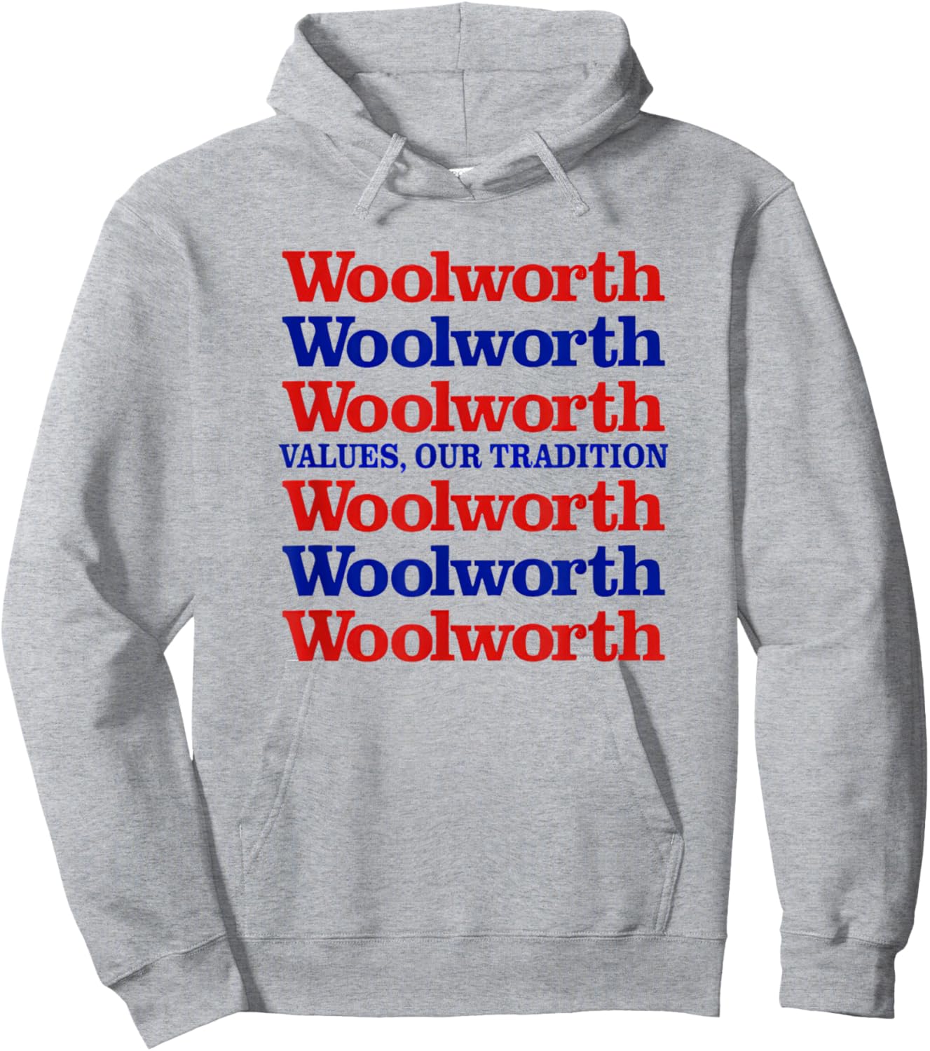 Woolworth Store Retro Vintage Hoodie - Hoodie | Ash