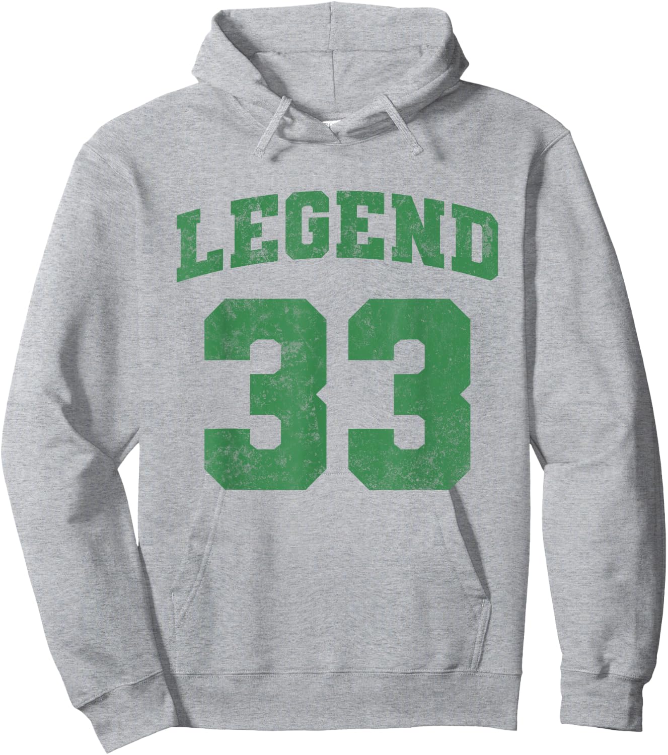 Legend 33, Grunge Sport Hoodie - Hoodie | Ash
