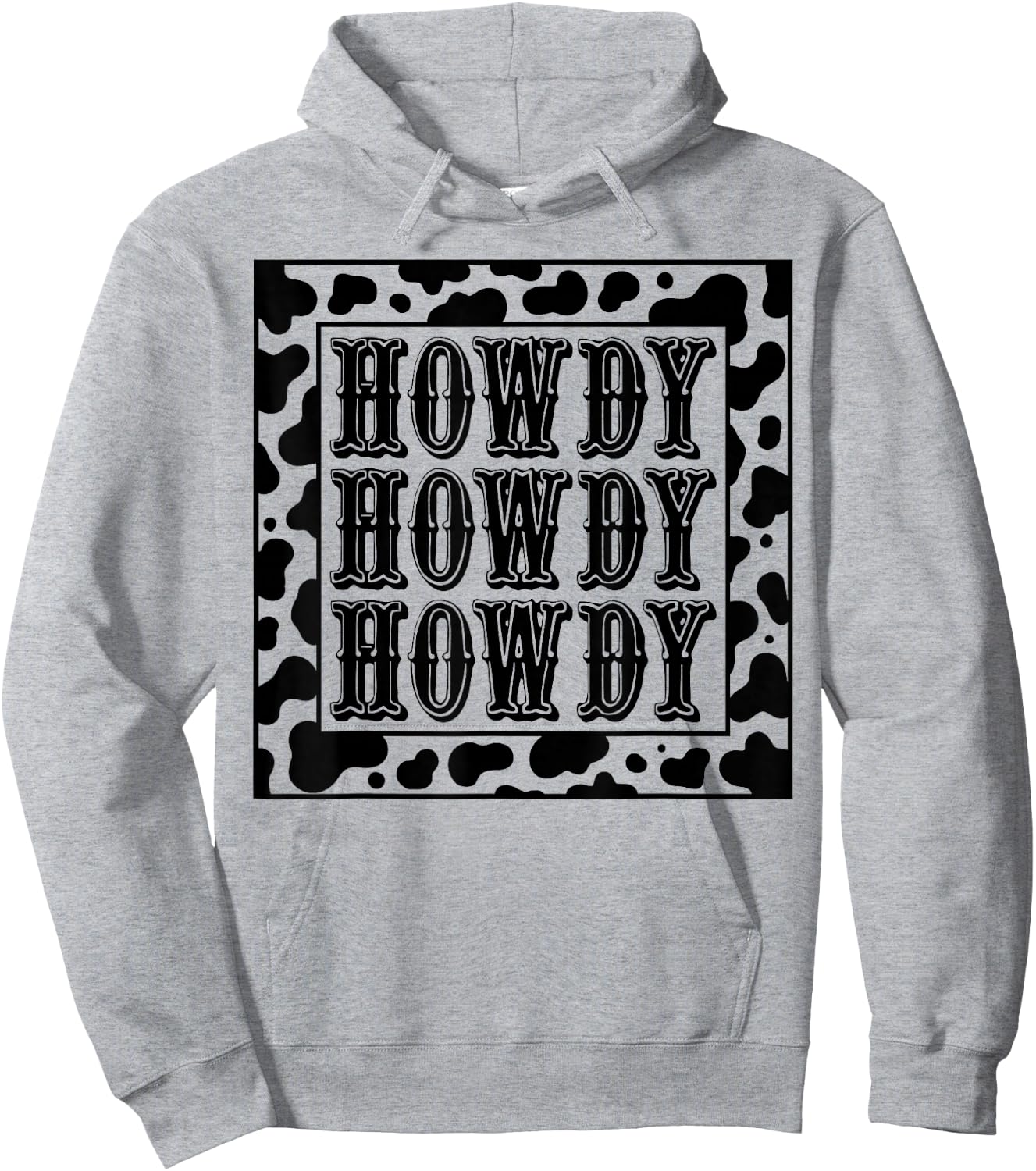 Cowgirl Outfit Women Cowboy Rodeo Girl Western Country Howdy Hoodie - Hoodie | Ash