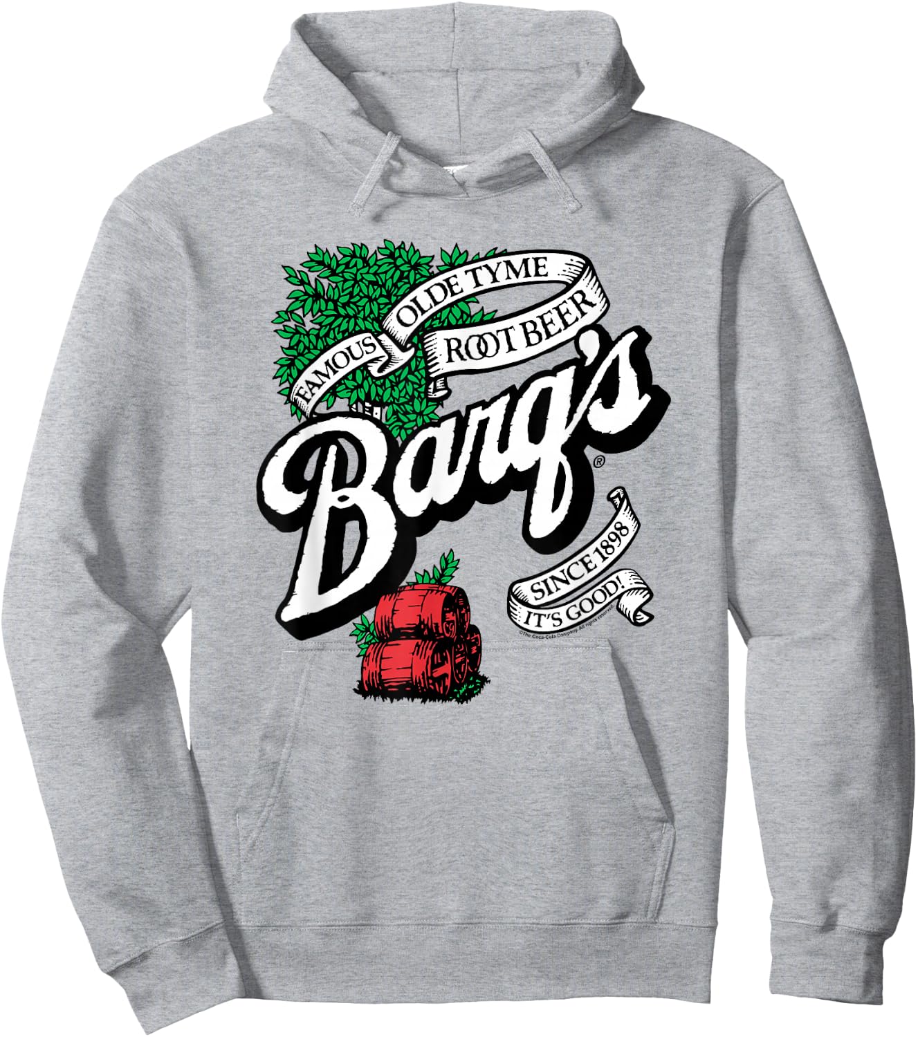 Coca-Cola - Barq's Olde Tyme Root Beer Hoodie - Hoodie | Ash