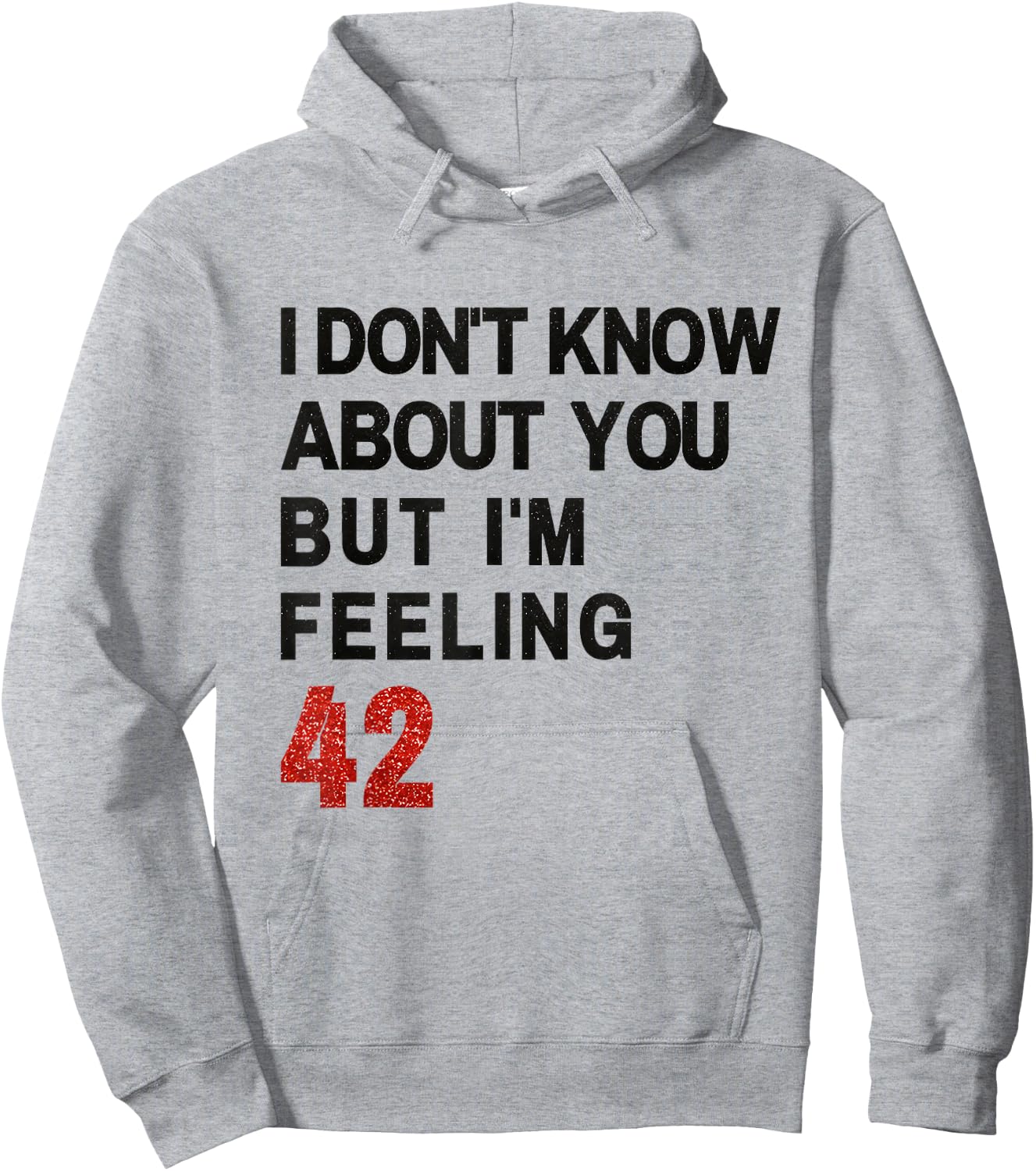 I'm Feeling 42 Hoodie - Hoodie | Ash