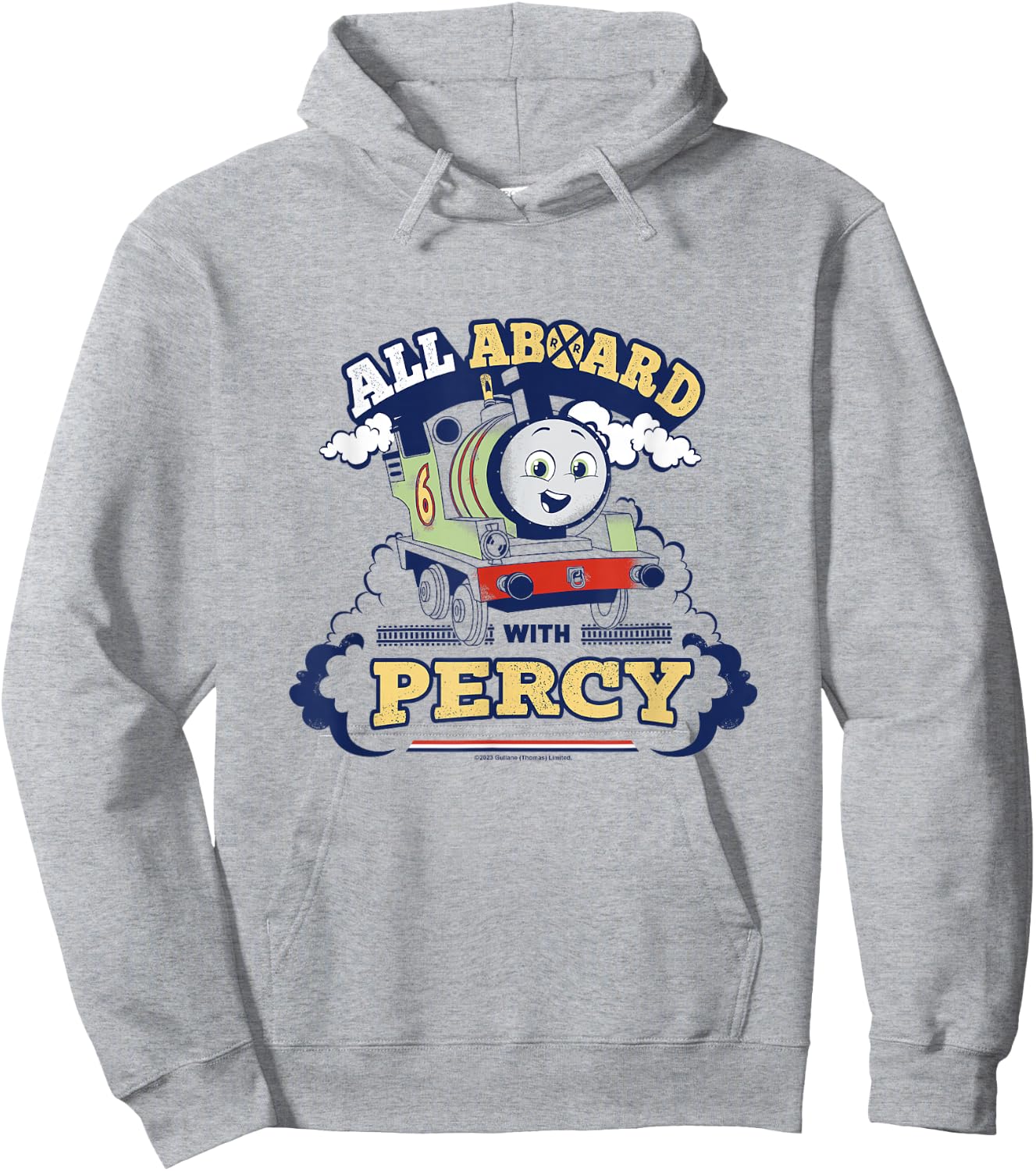 Thomas & Friends - All on Board with Percy Hoodie - Hoodie | Ash