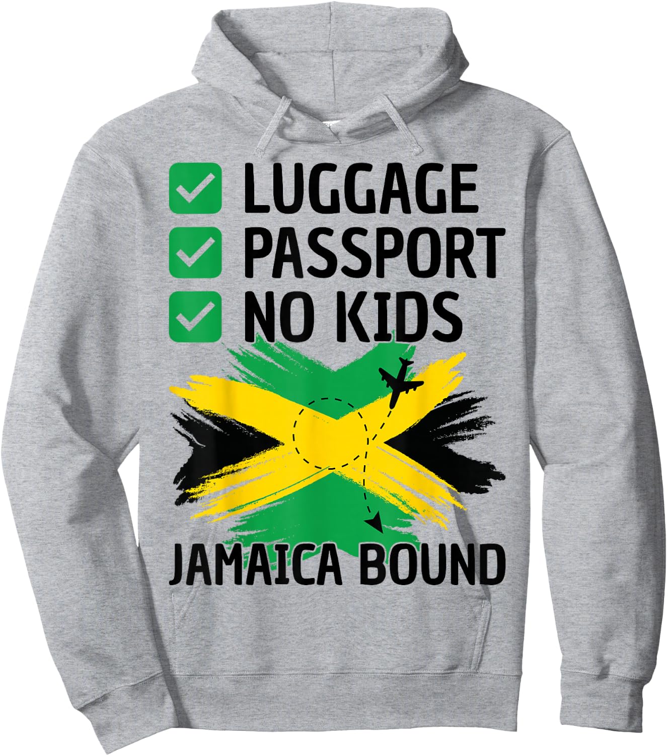 Jamaican Travel Vacation Outfit to Jamaica Men Women Jamaica Small Hoodie - Hoodie | Ash
