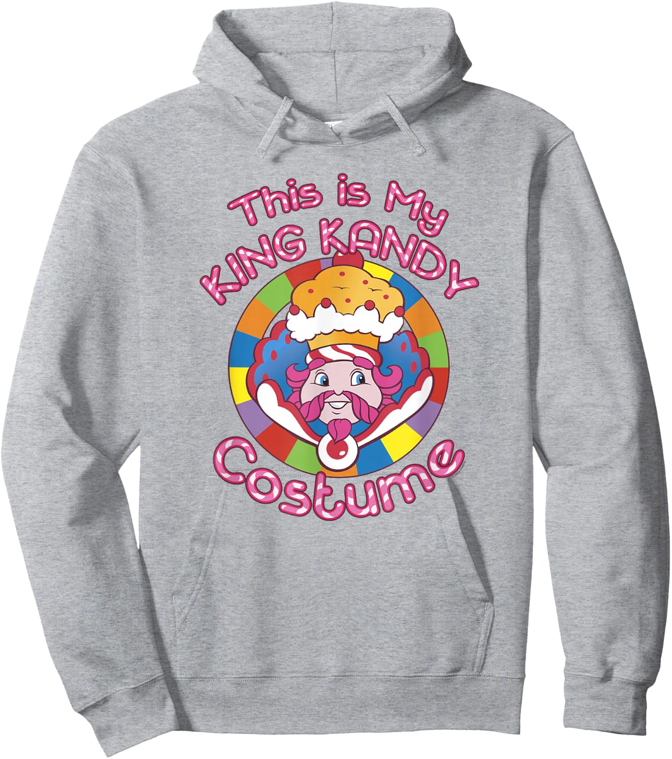 Candy Land Halloween This Is My King Kandy Costume Hoodie - Hoodie | Ash