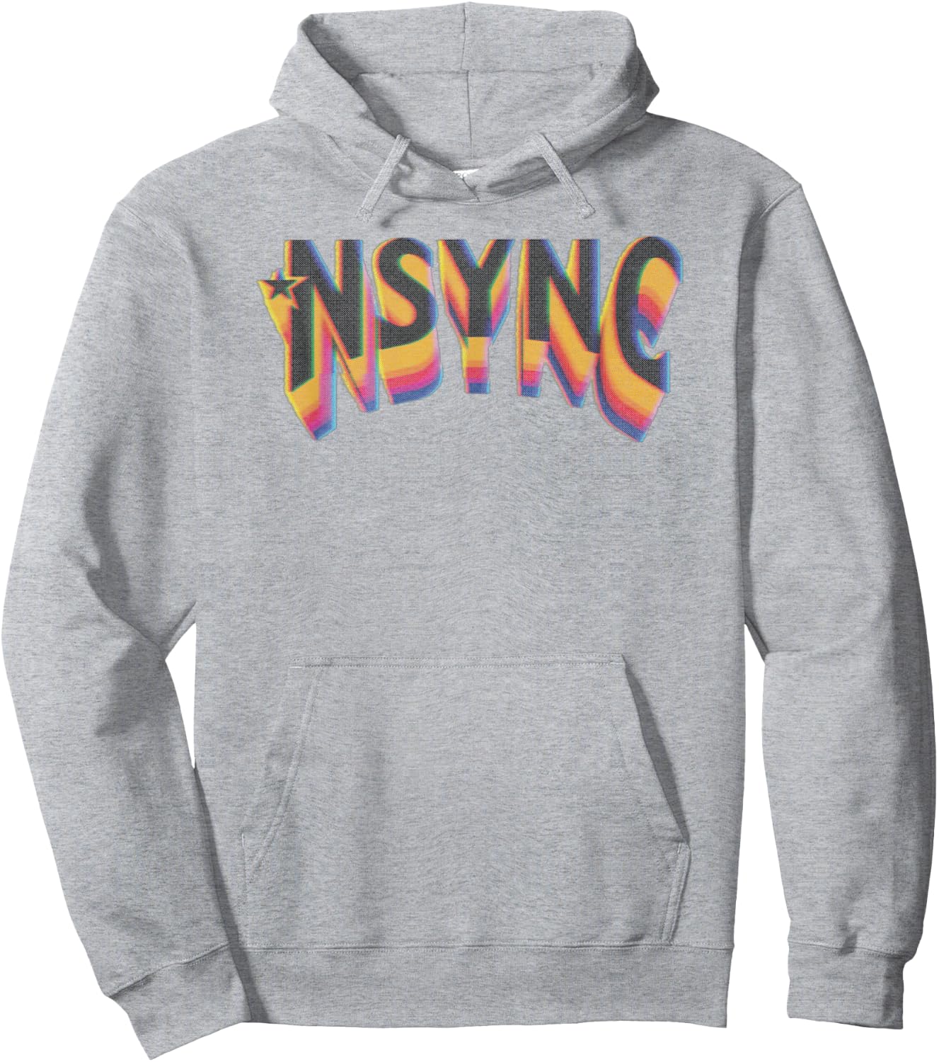NSYNC Official Rainbow Fade Hoodie - Hoodie | Ash
