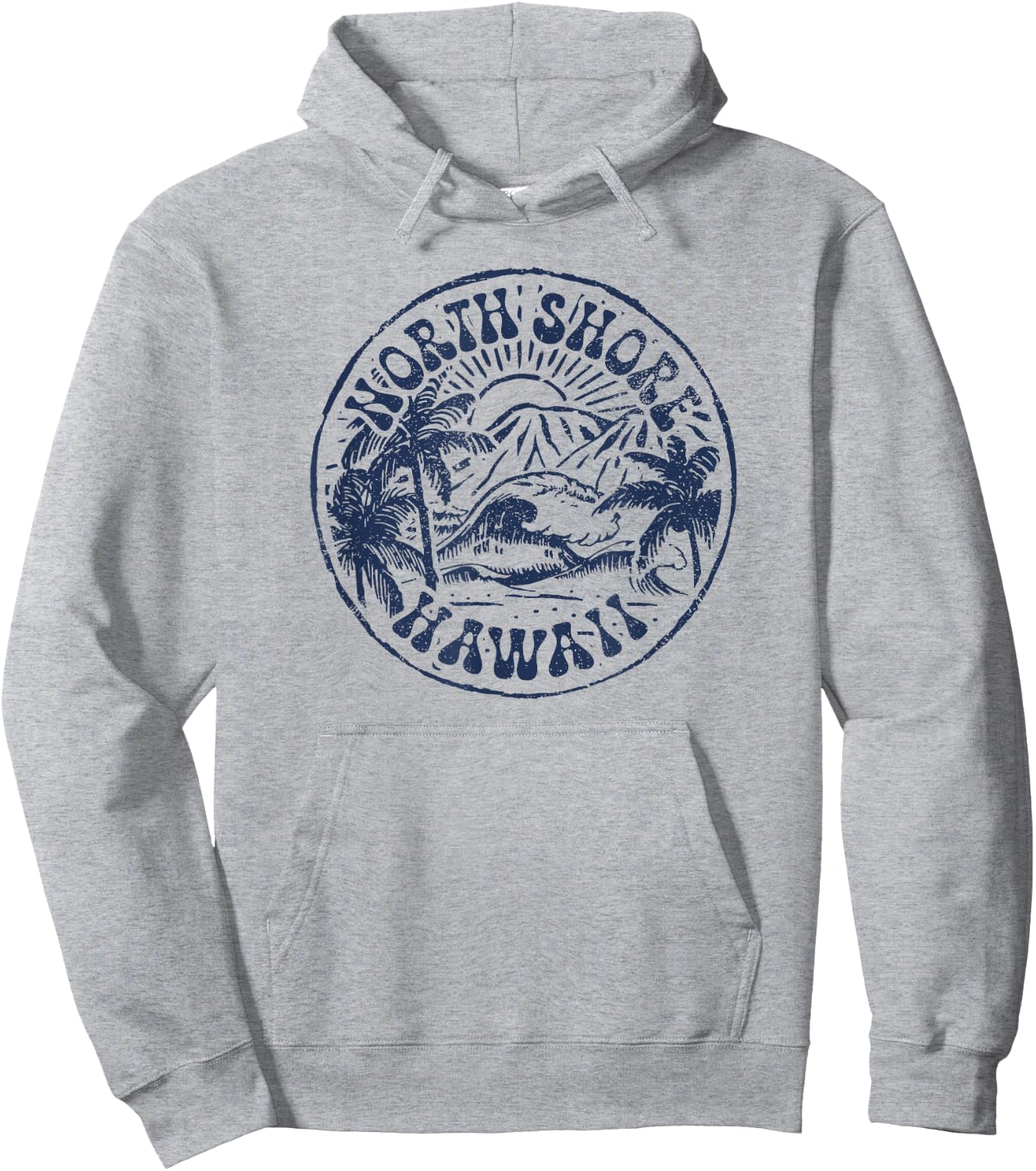 North Shore Hawaii Hoodie - Hoodie | Ash