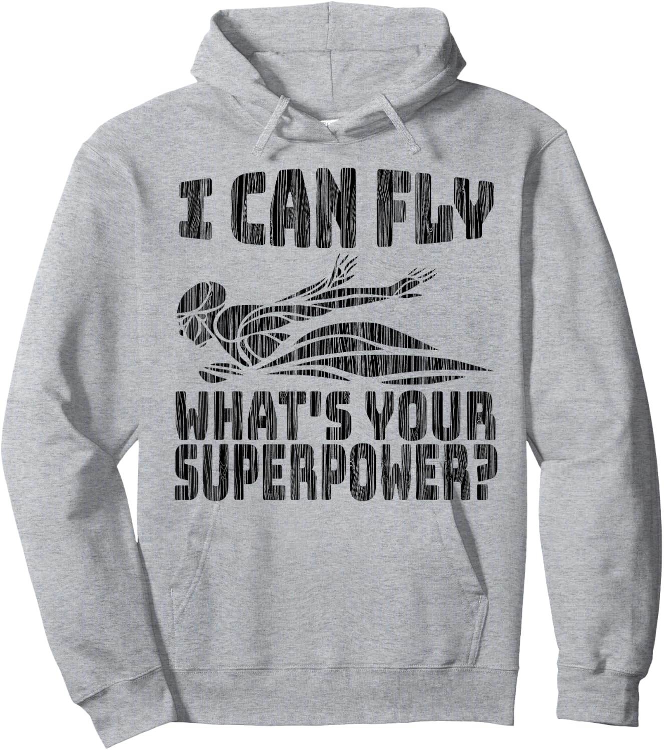 I Can Fly What's Your Superpower - Butterfly Swimmer Hoodie - Hoodie | Ash