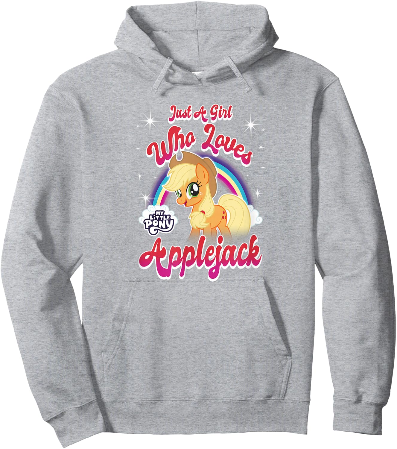 My Little Pony: Friendship is Magic Girl Who Loves Applejack Hoodie - Hoodie | Ash