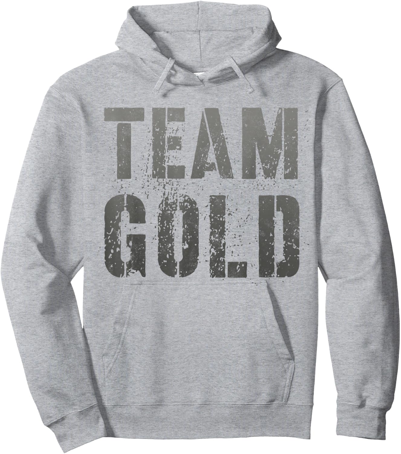 Vintage TEAM GOLD Summer Camp War Game Sports In September Hoodie - Hoodie | Ash