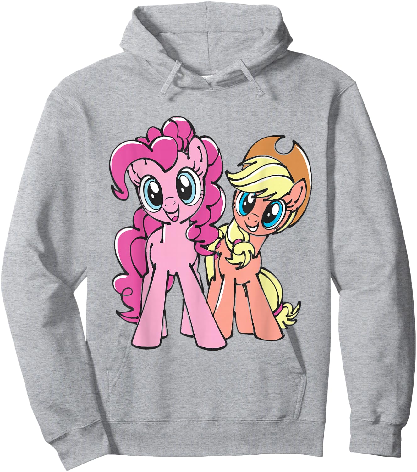 My Little Pony Pinkie Pie and Applejack Hoodie - Hoodie | Ash