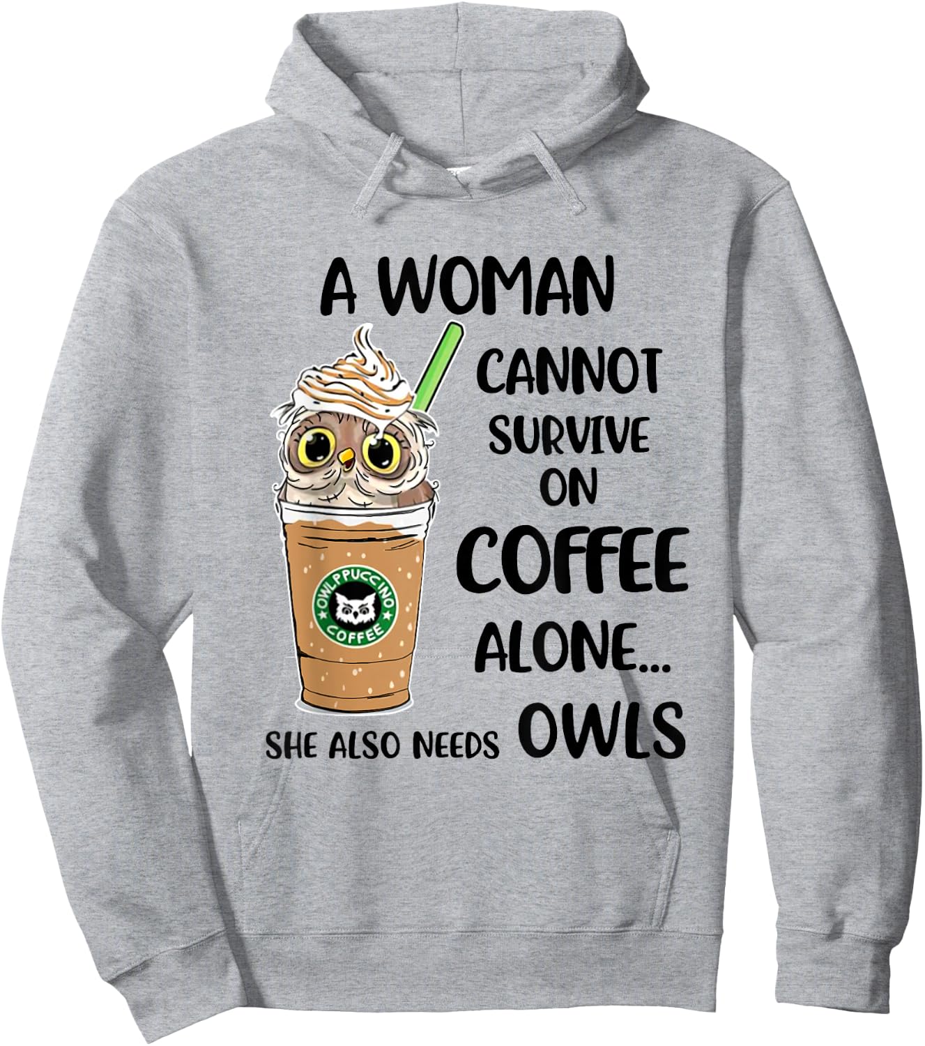 A Woman cannot survive on coffee alone She also needs Hoodie - Hoodie | Ash