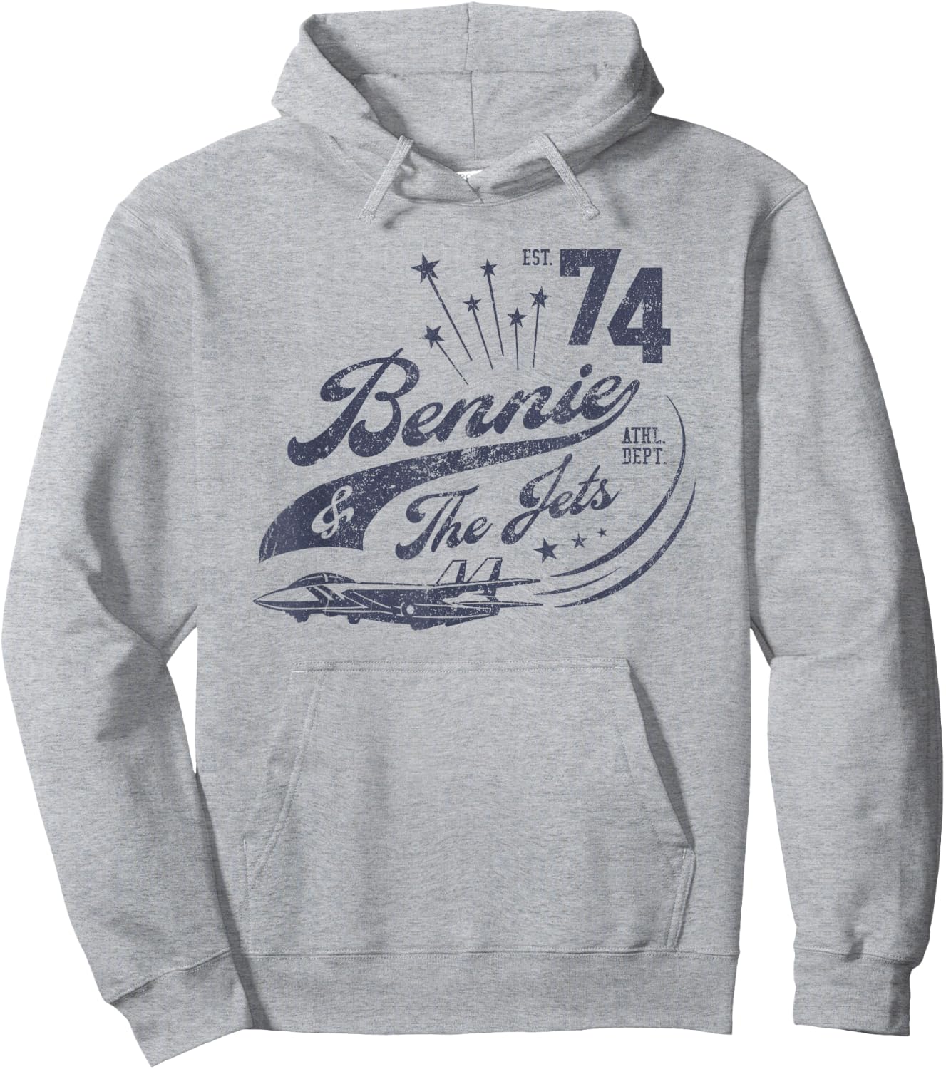 Official Elton John Bennie & The Jets Hoodie - Hoodie | Ash